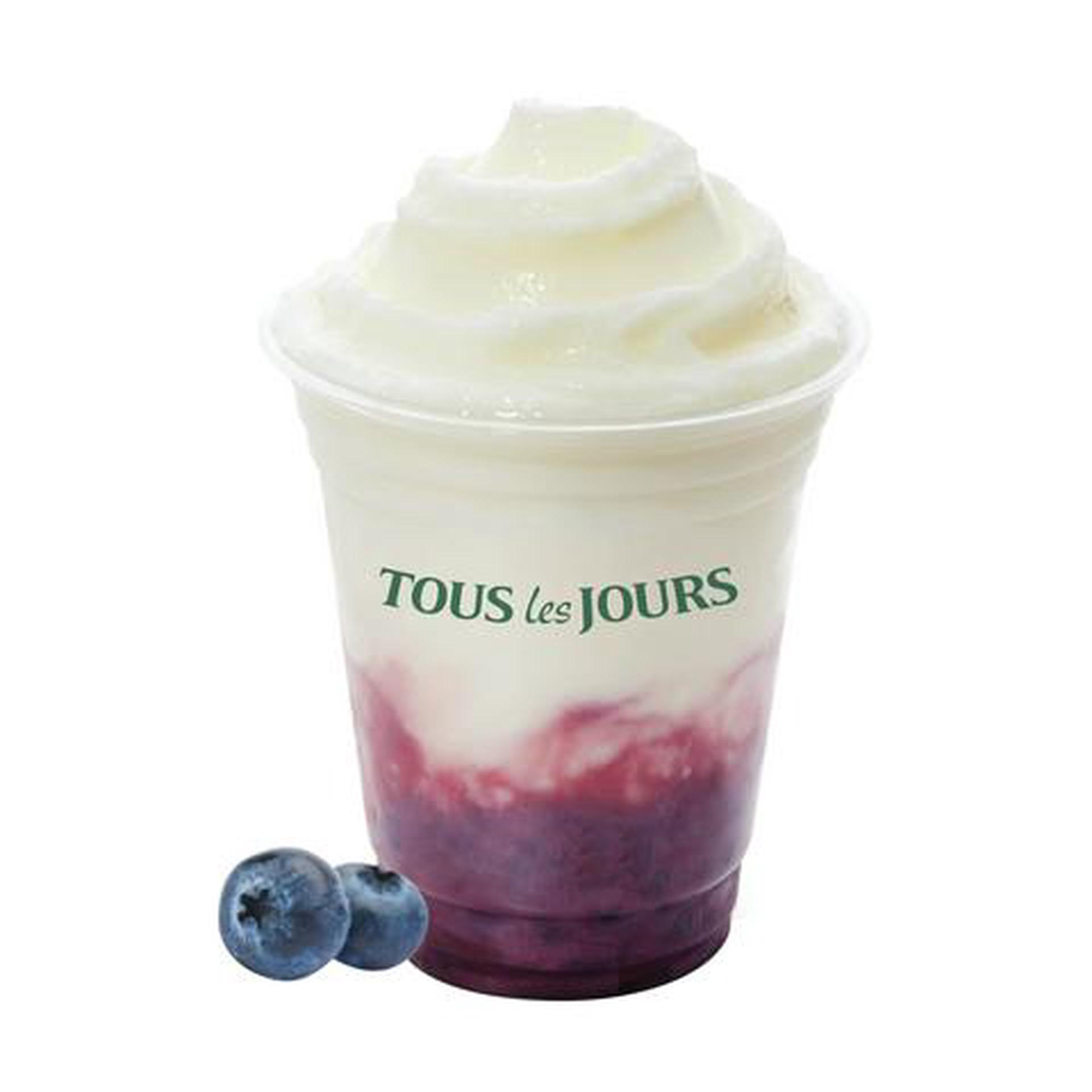 Hình ảnh Blueberry yogurt smoothies