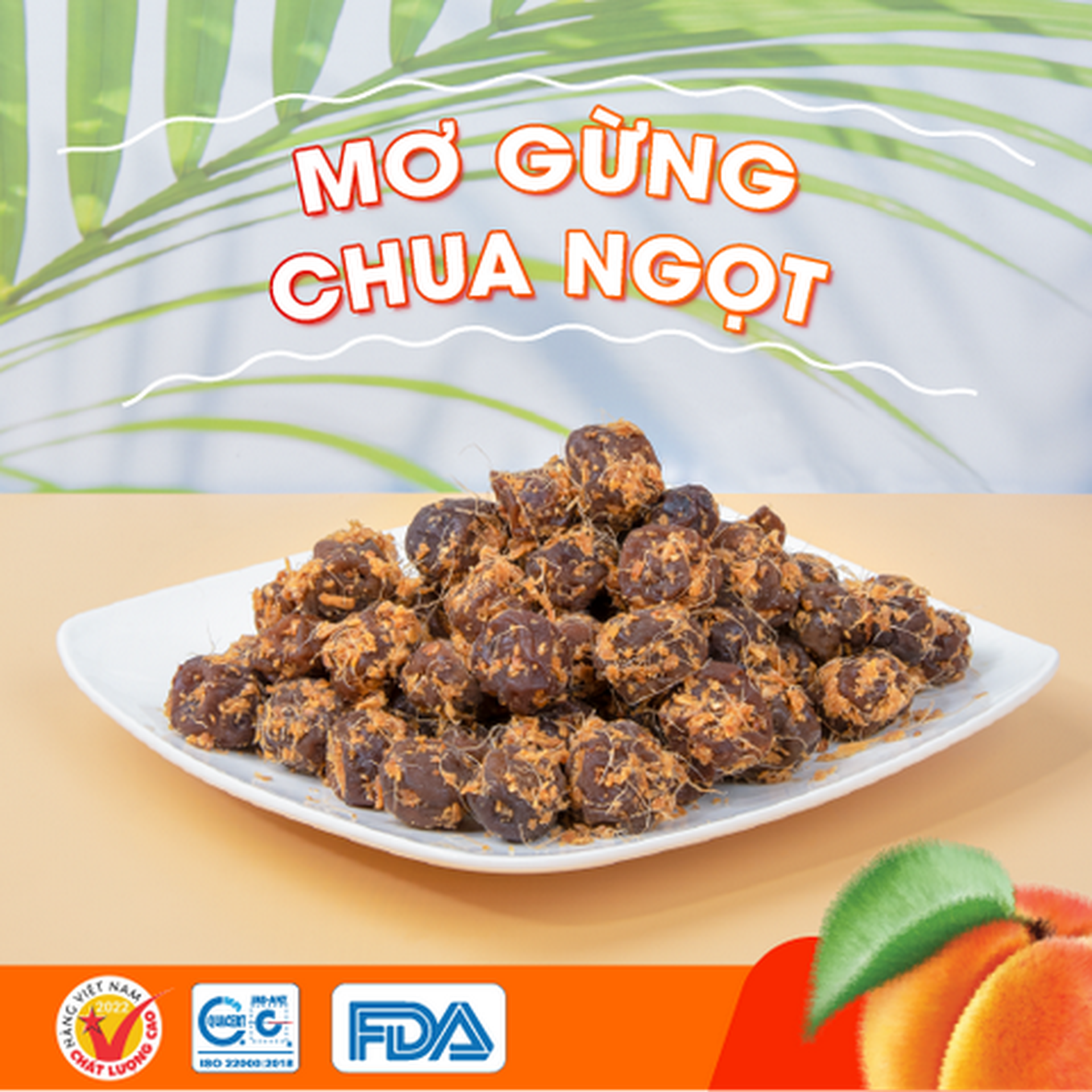 Hình ảnh Mơ gừng chua ngọt
