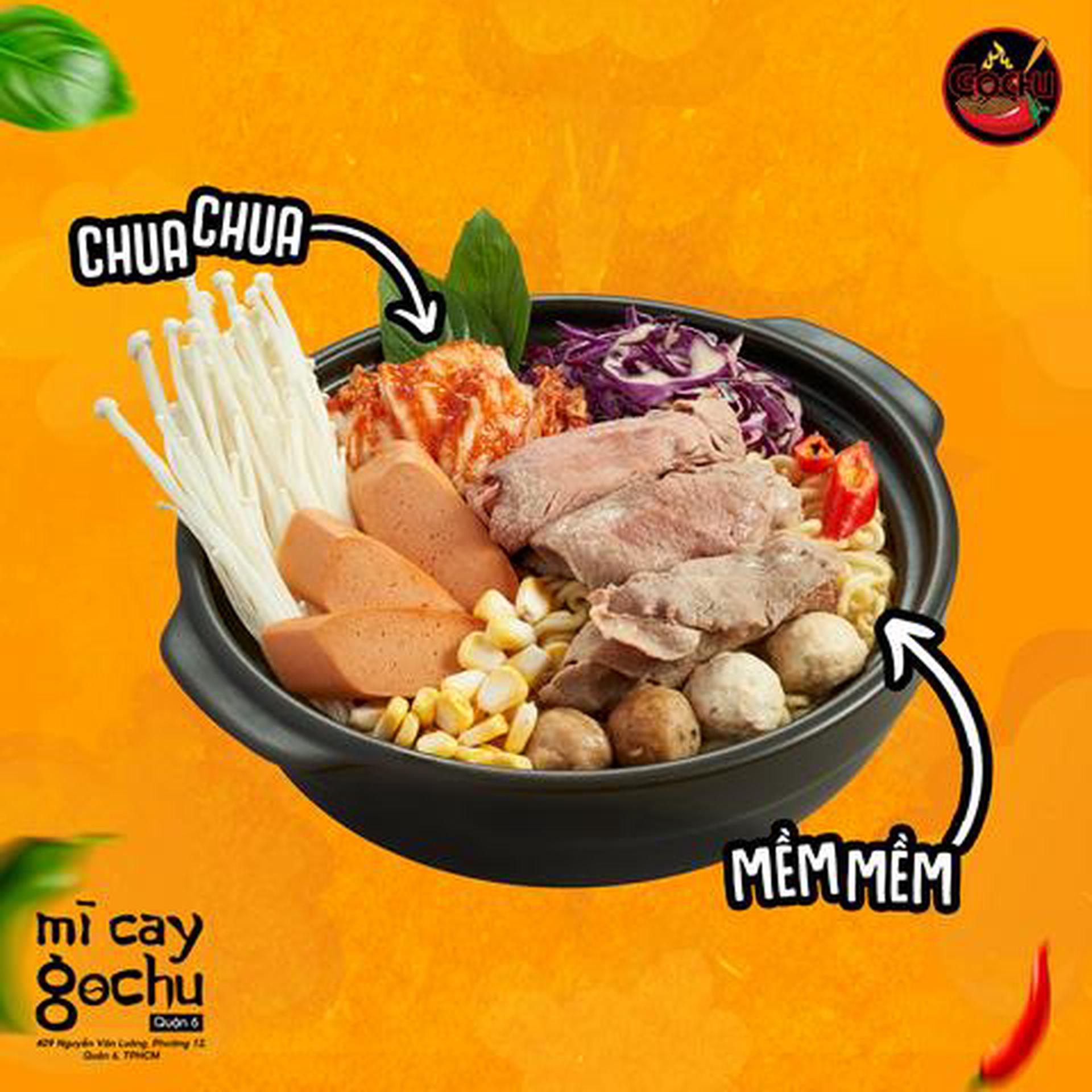 Hình ảnh Mì cay bò