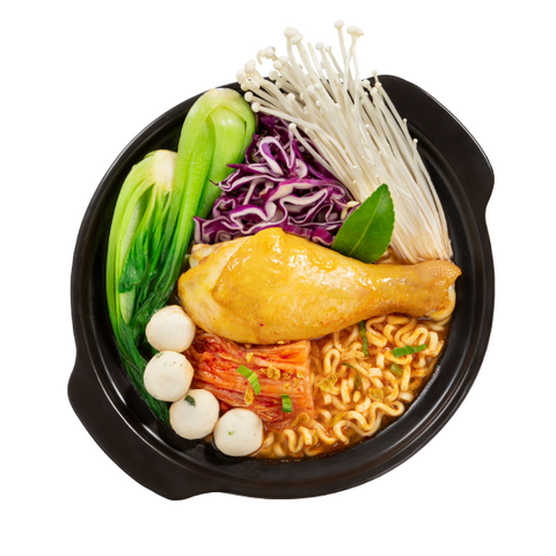 Hình ảnh Mì sincay đùi gà