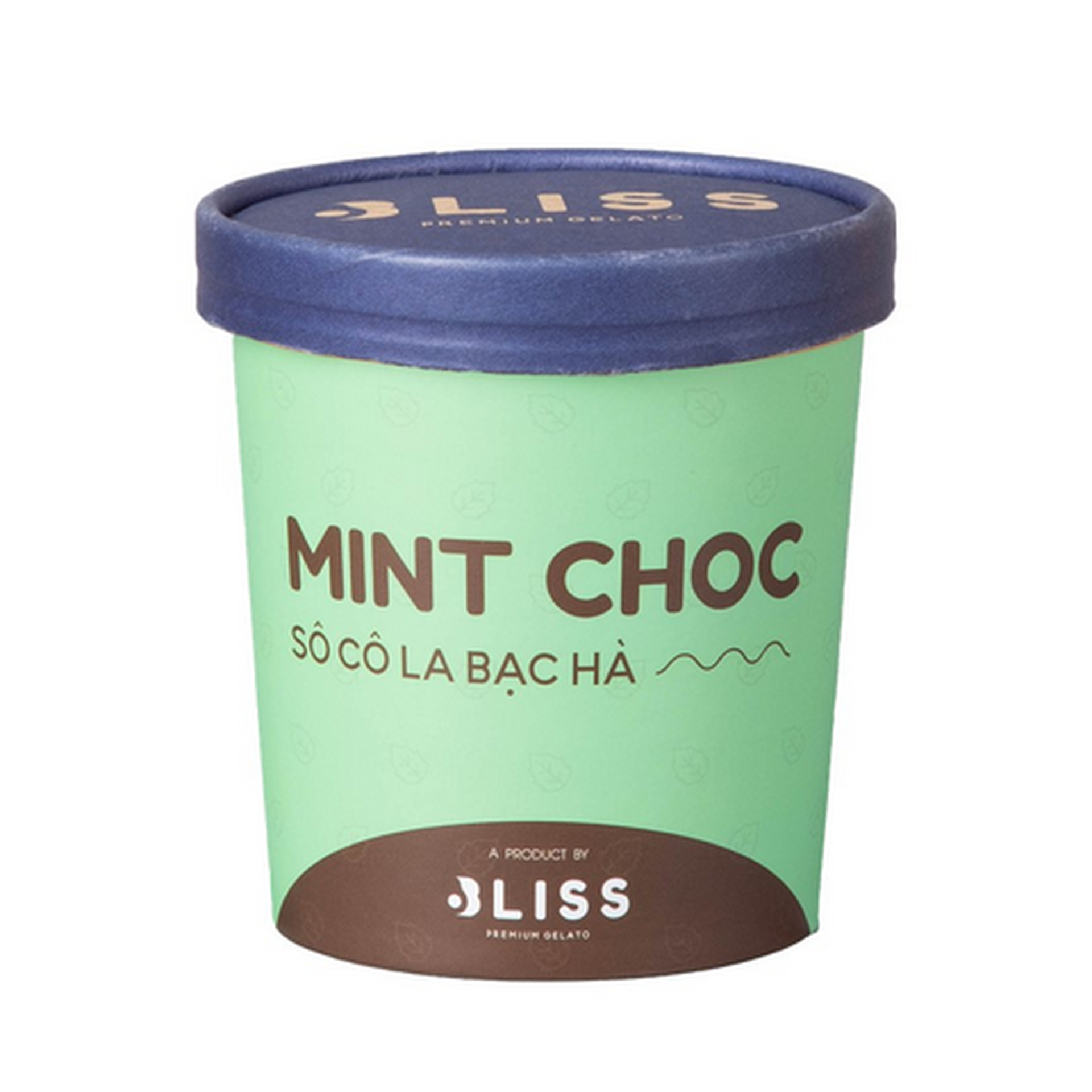 Hình ảnh Kem Socola Bạc Hà 473ml Bliss Premium Gelato