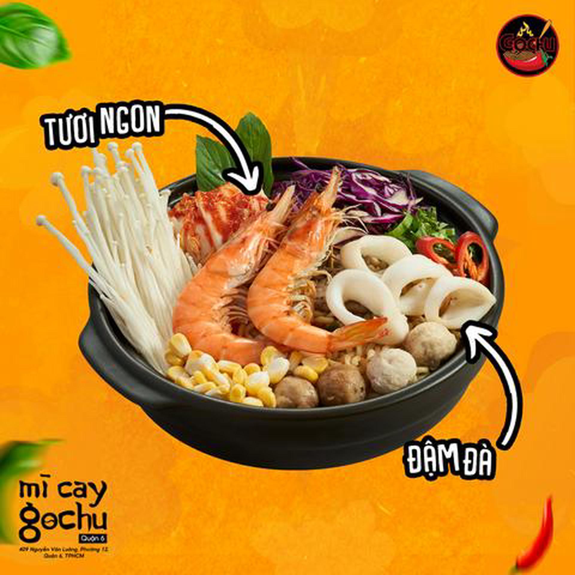 Hình ảnh Mì cay hải sản
