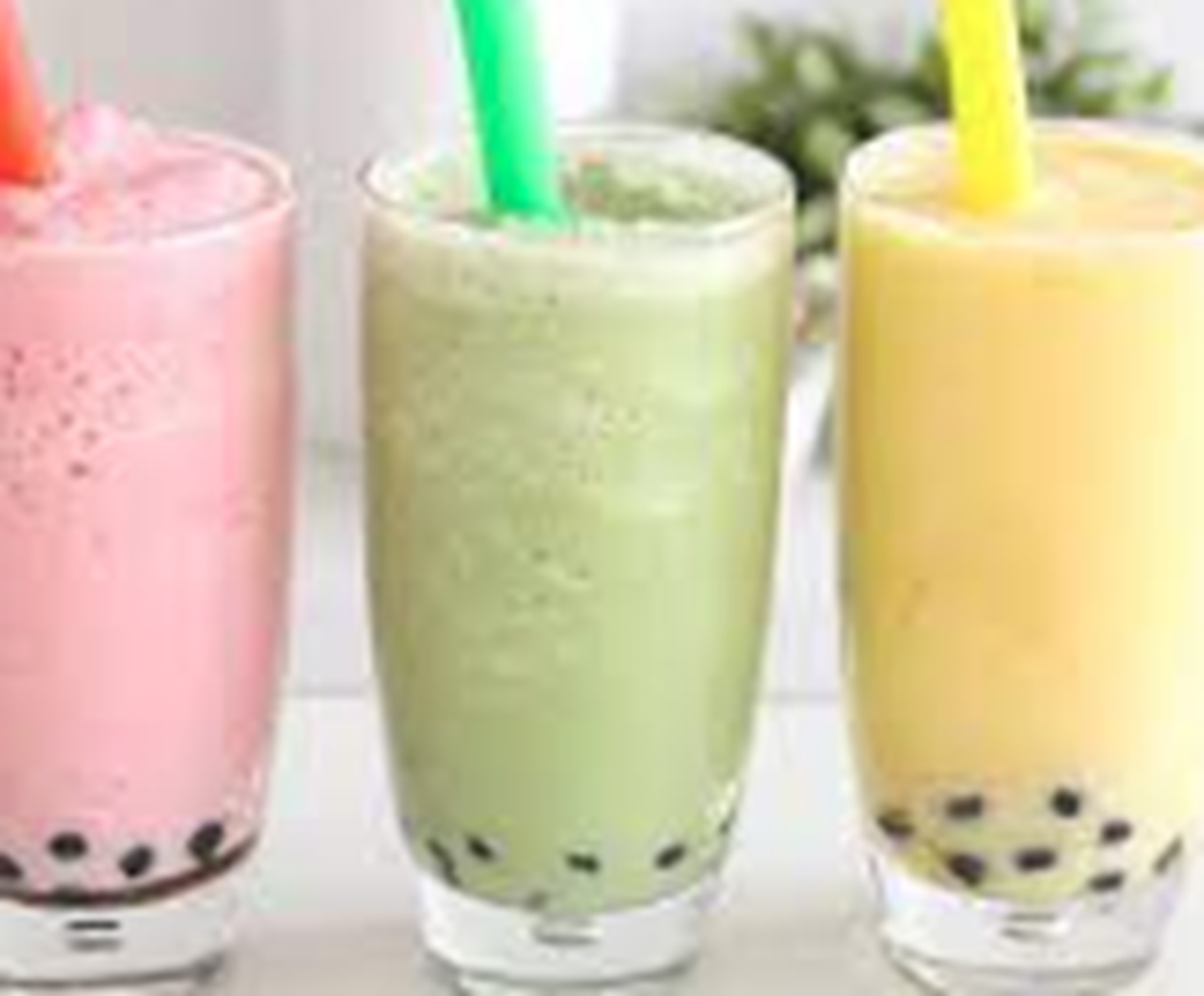 Hình ảnh Trà sữa trân châu hương trái cây nhiệt đới