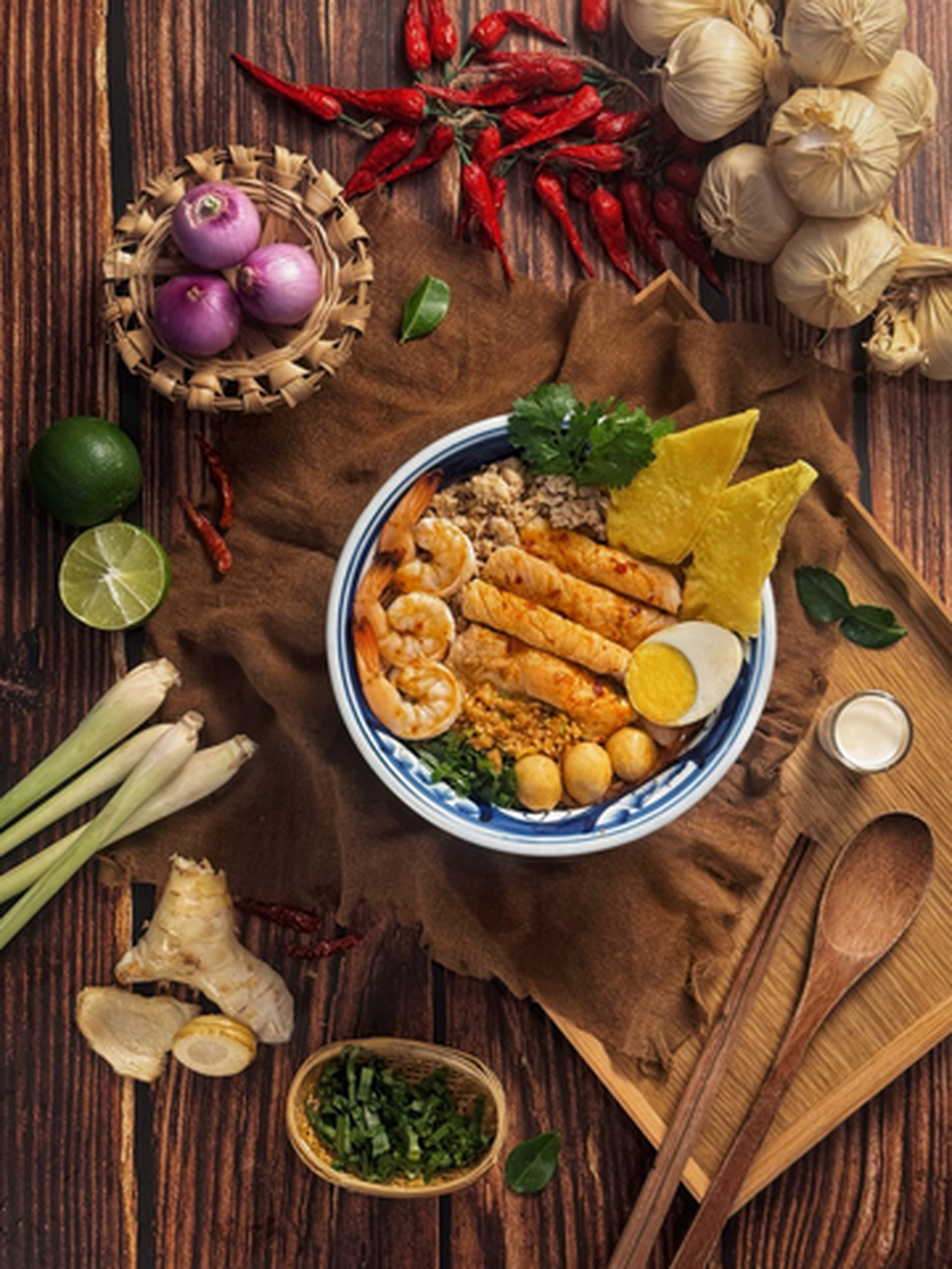 Hình ảnh Hủ Tiếu TomYum Thập Cẩm