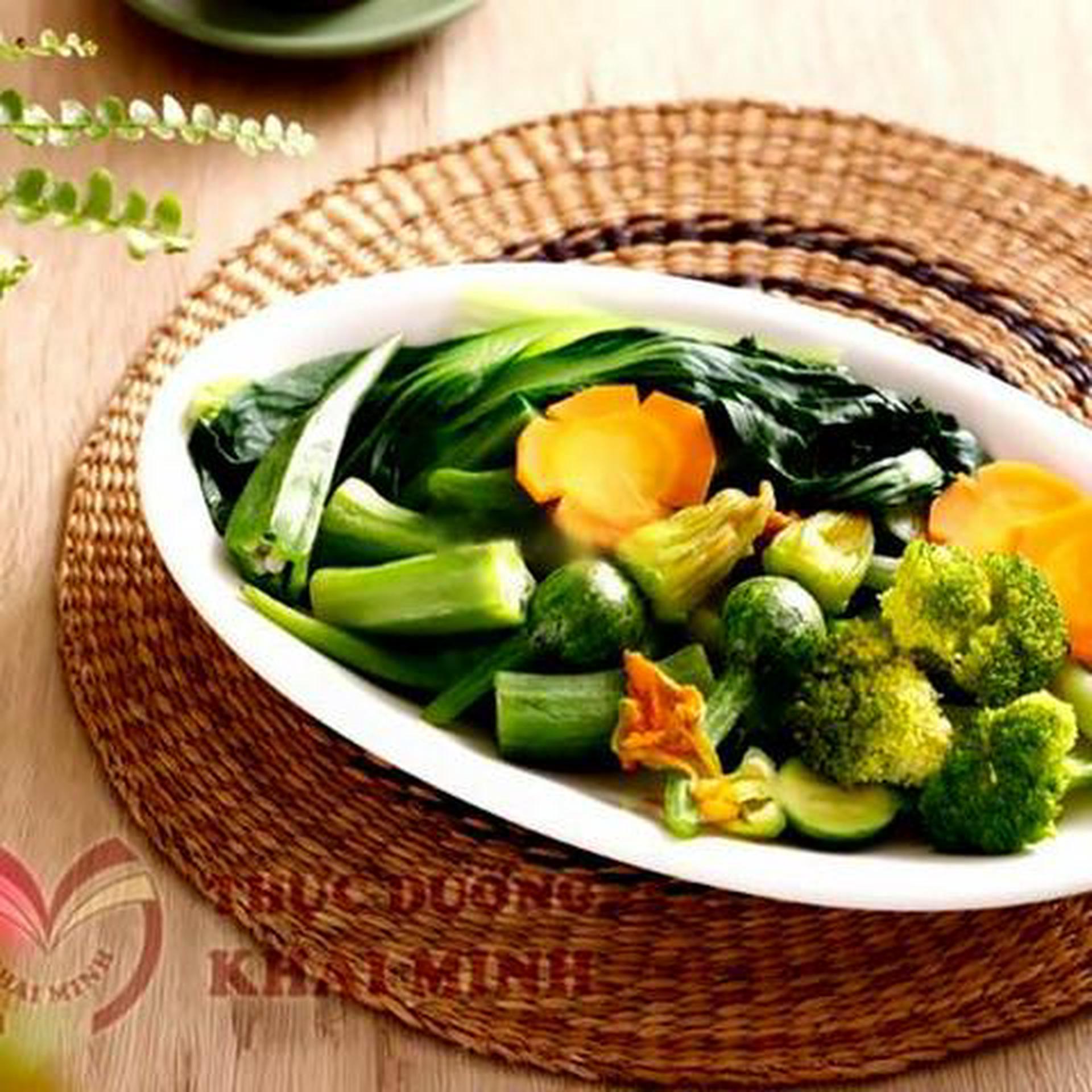 Hình ảnh Rau luộc thập cẩm