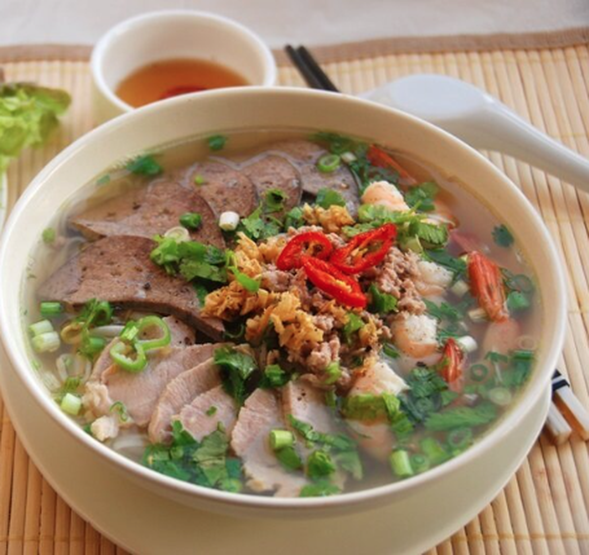 Hình ảnh Hủ tiếu nước - khô