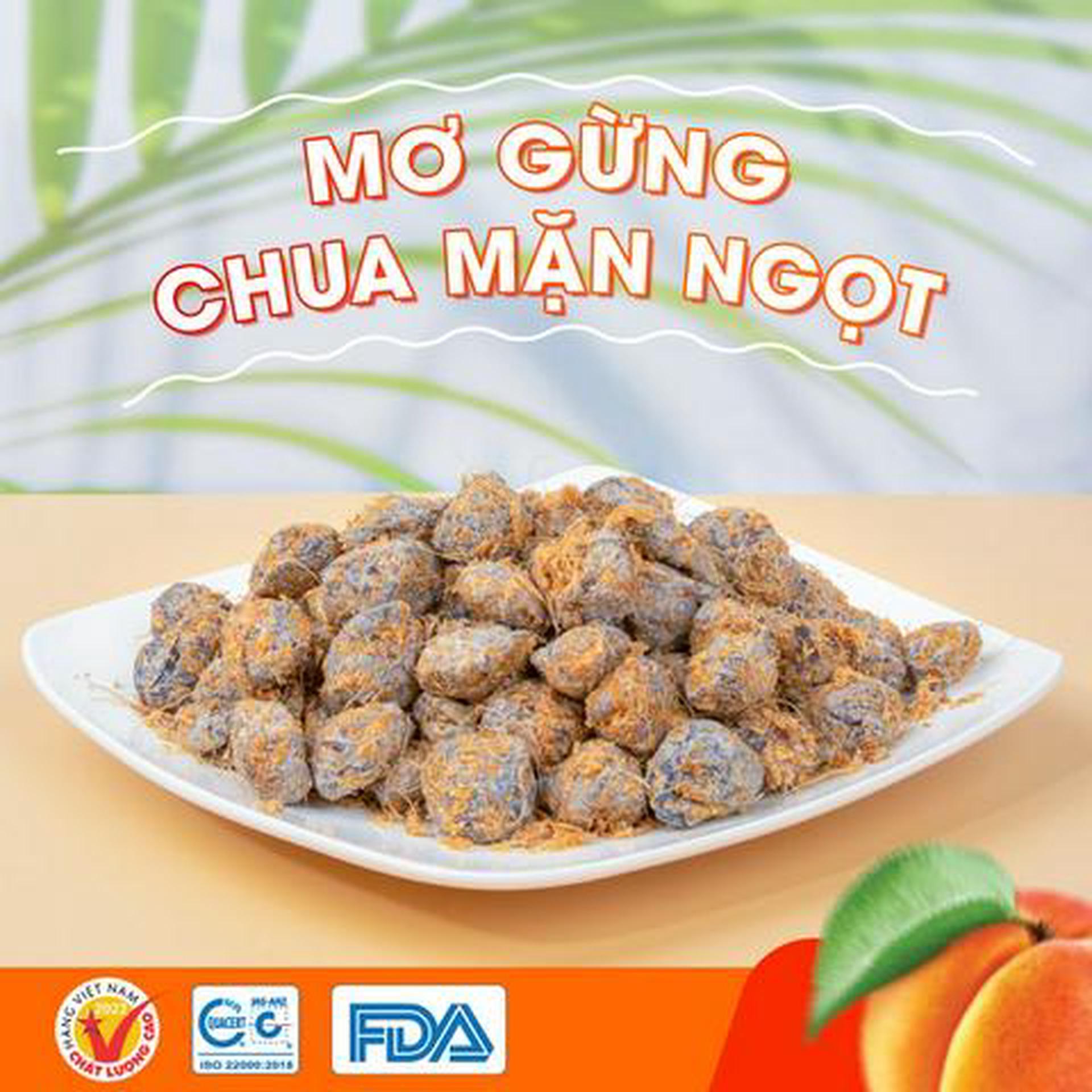 Hình ảnh Mơ gừng chua mặn ngọt