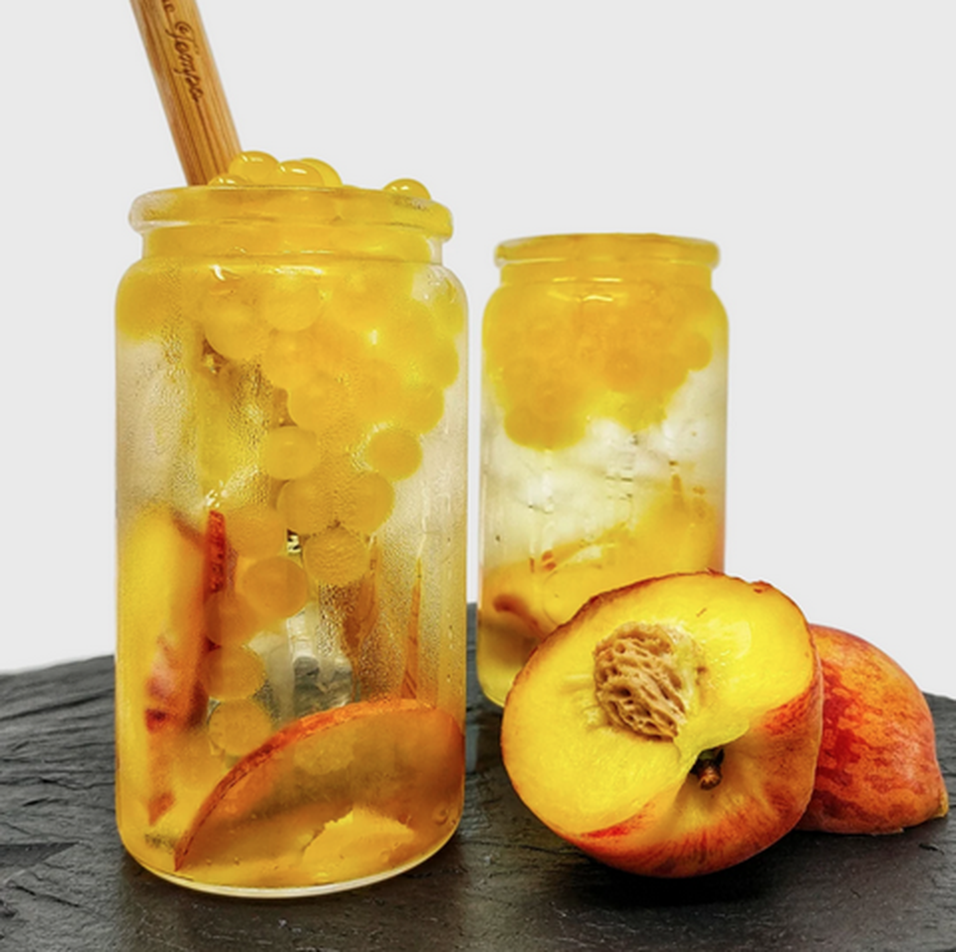 Hình ảnh Soda đào miếng
