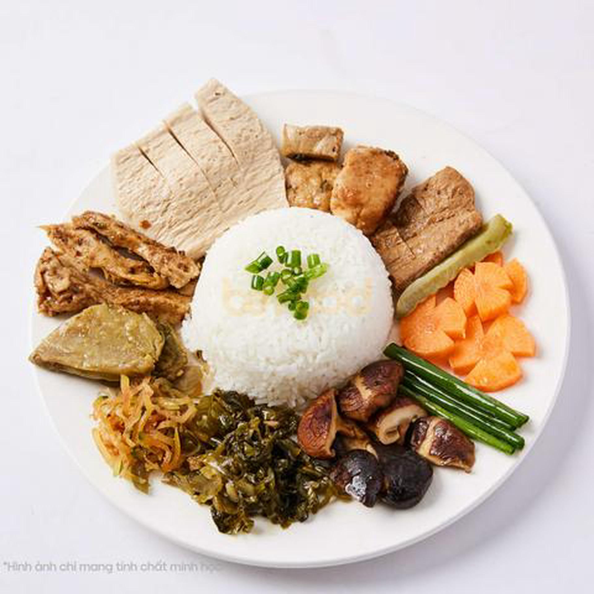 Hình ảnh Cơm chay thập cẩm