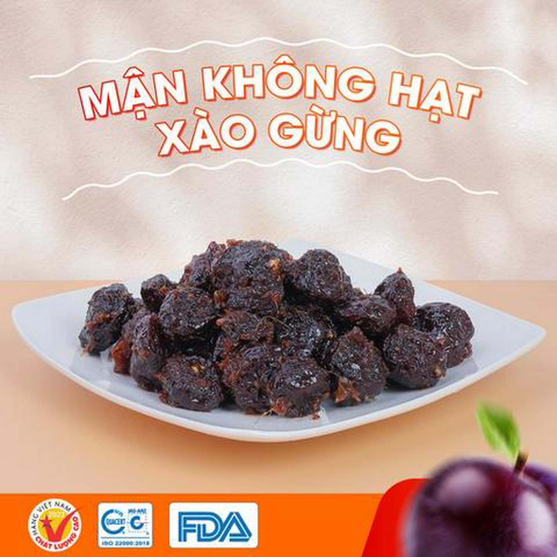 Hình ảnh Mận không hạt xào gừng