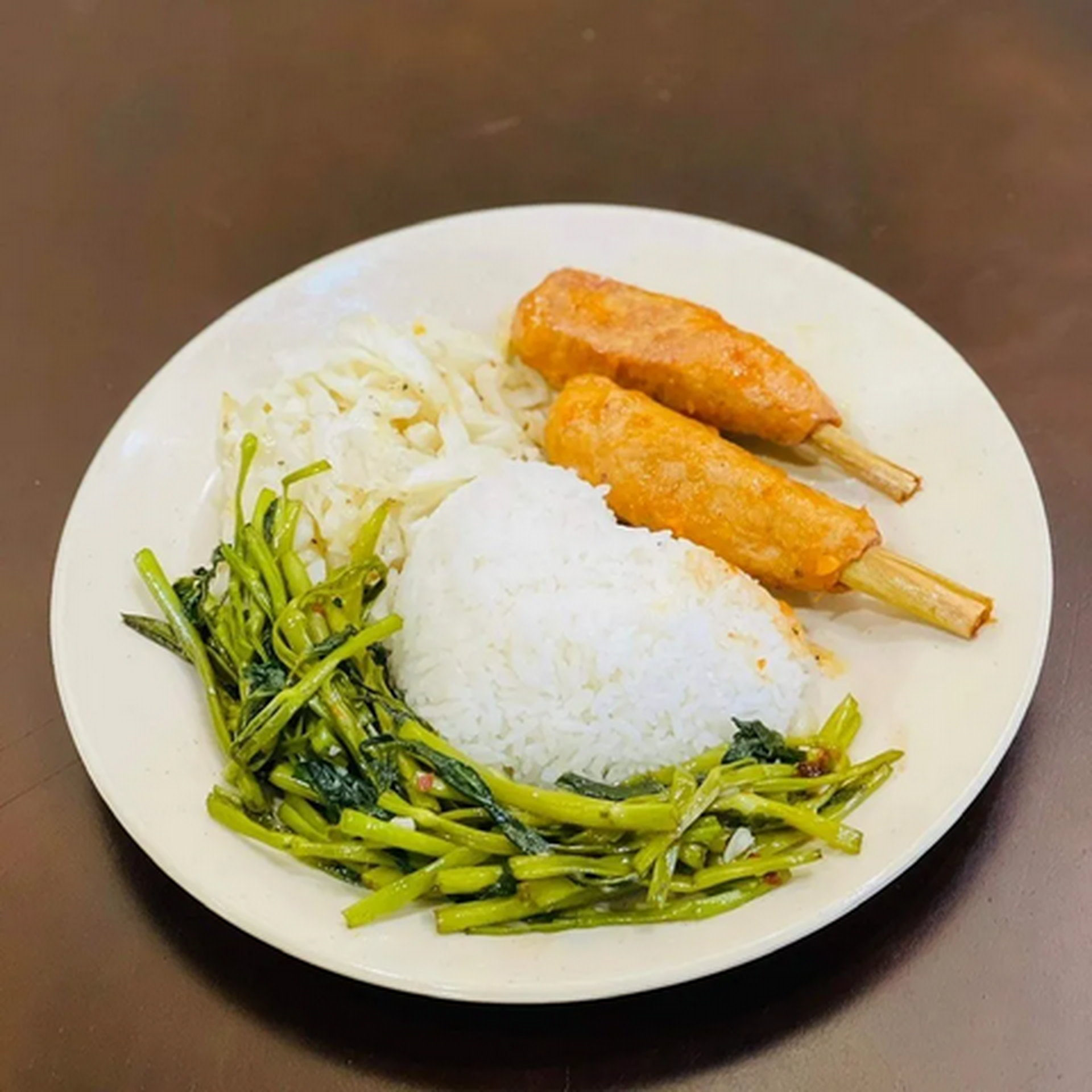 Hình ảnh Cơm đùi gà chay