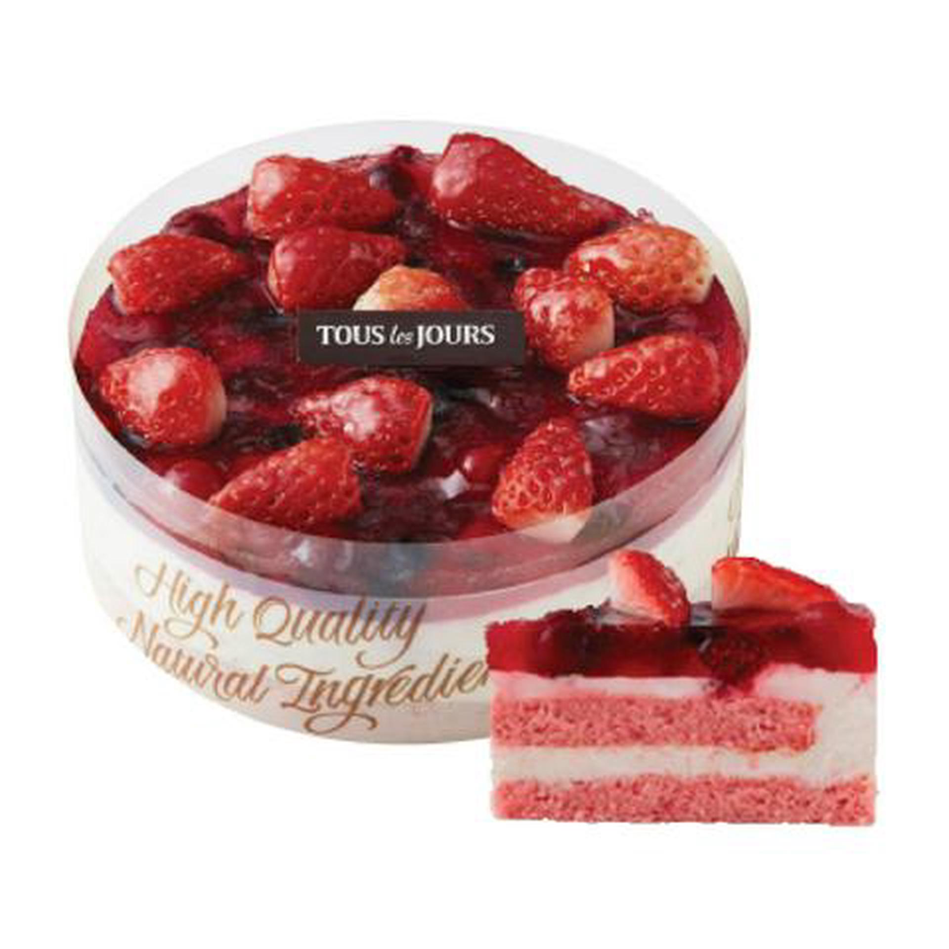 Hình ảnh Bánh kem Fruit red jewelry mousse 1