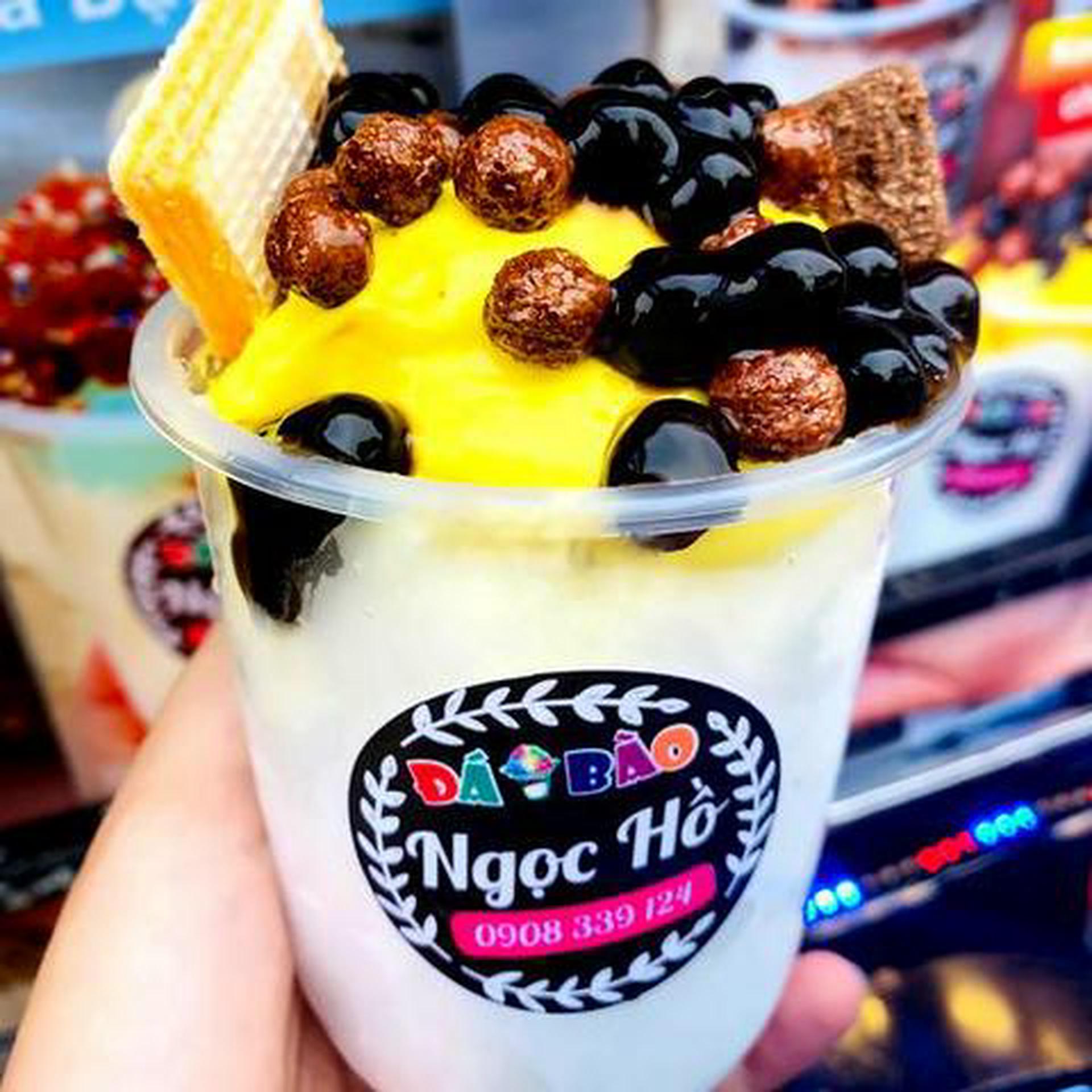 Hình ảnh Đá bào kem phô mai