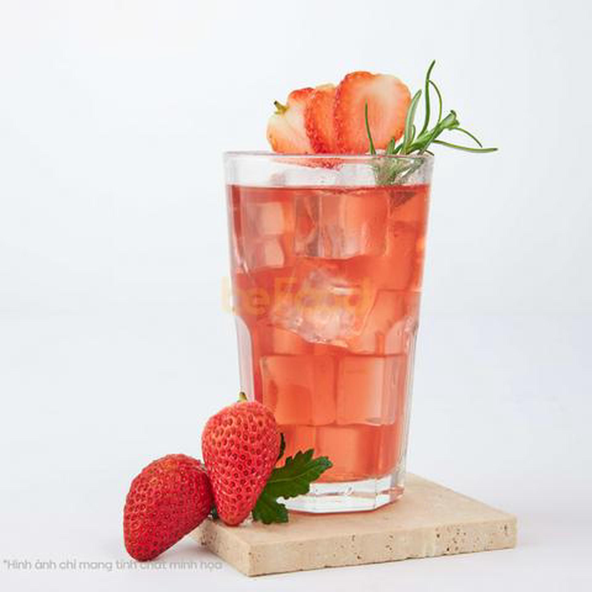 Hình ảnh Trà dâu - strawberry tea