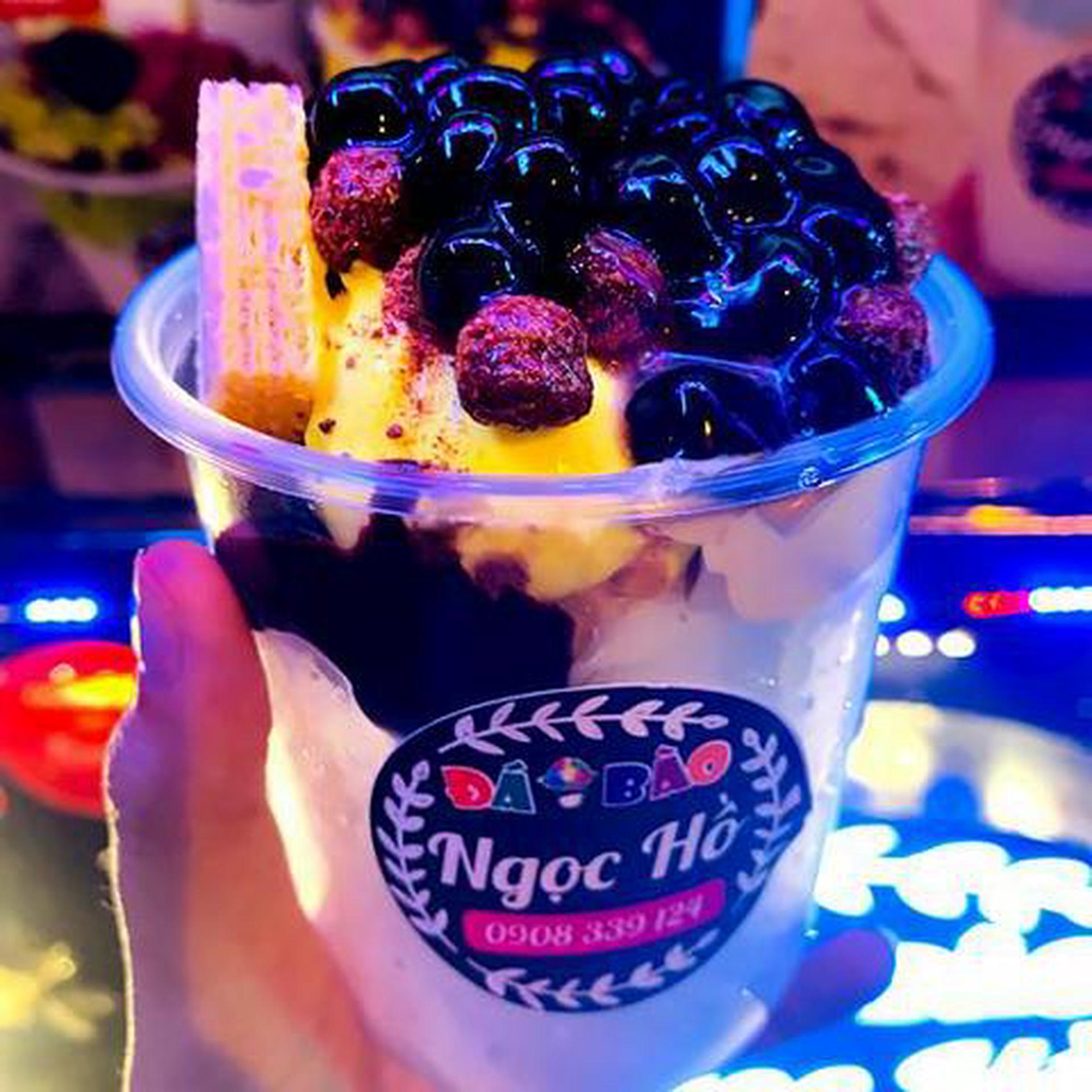 Hình ảnh Đá bào milo - phô mai - tiramisu