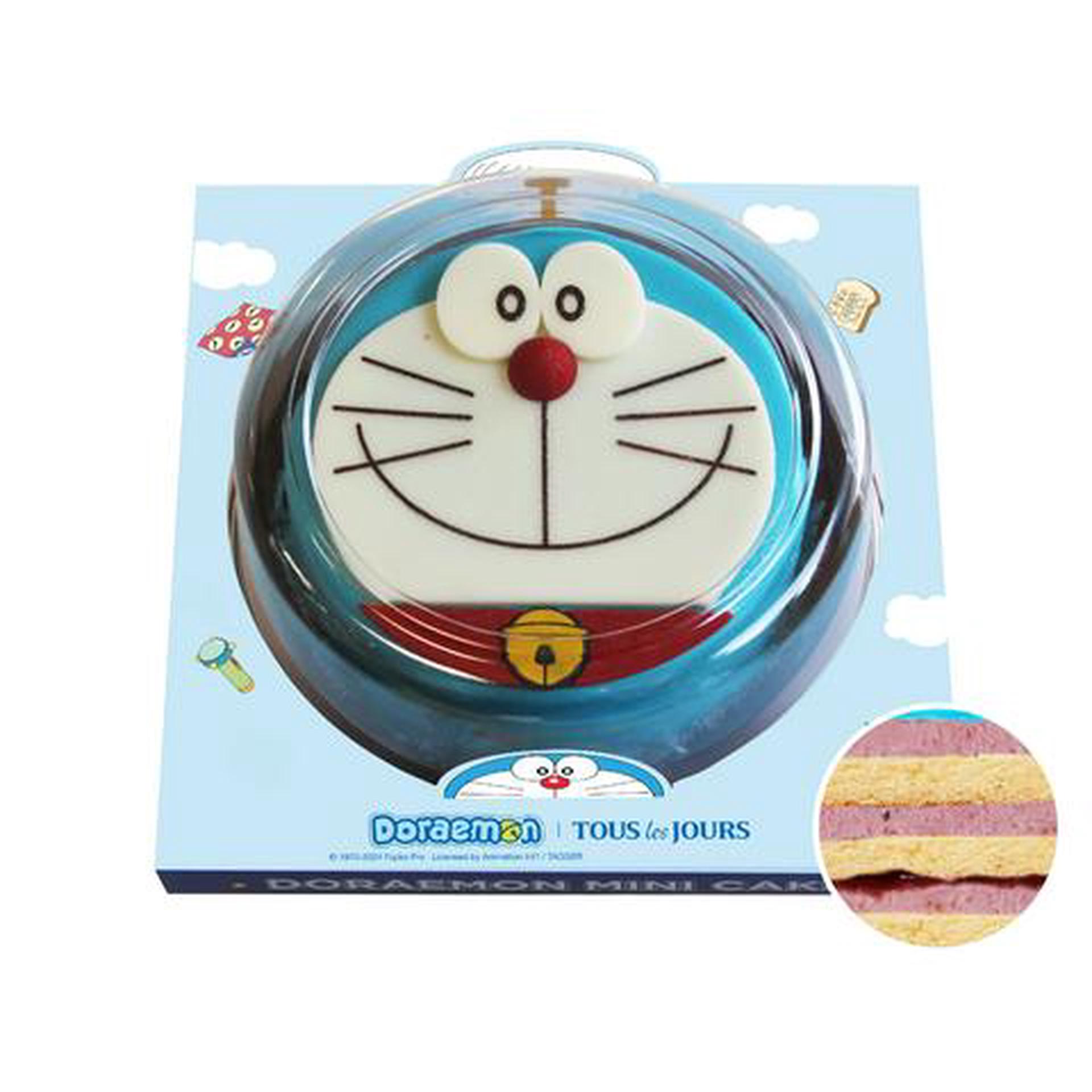 Hình ảnh Doraemon smile mini cake