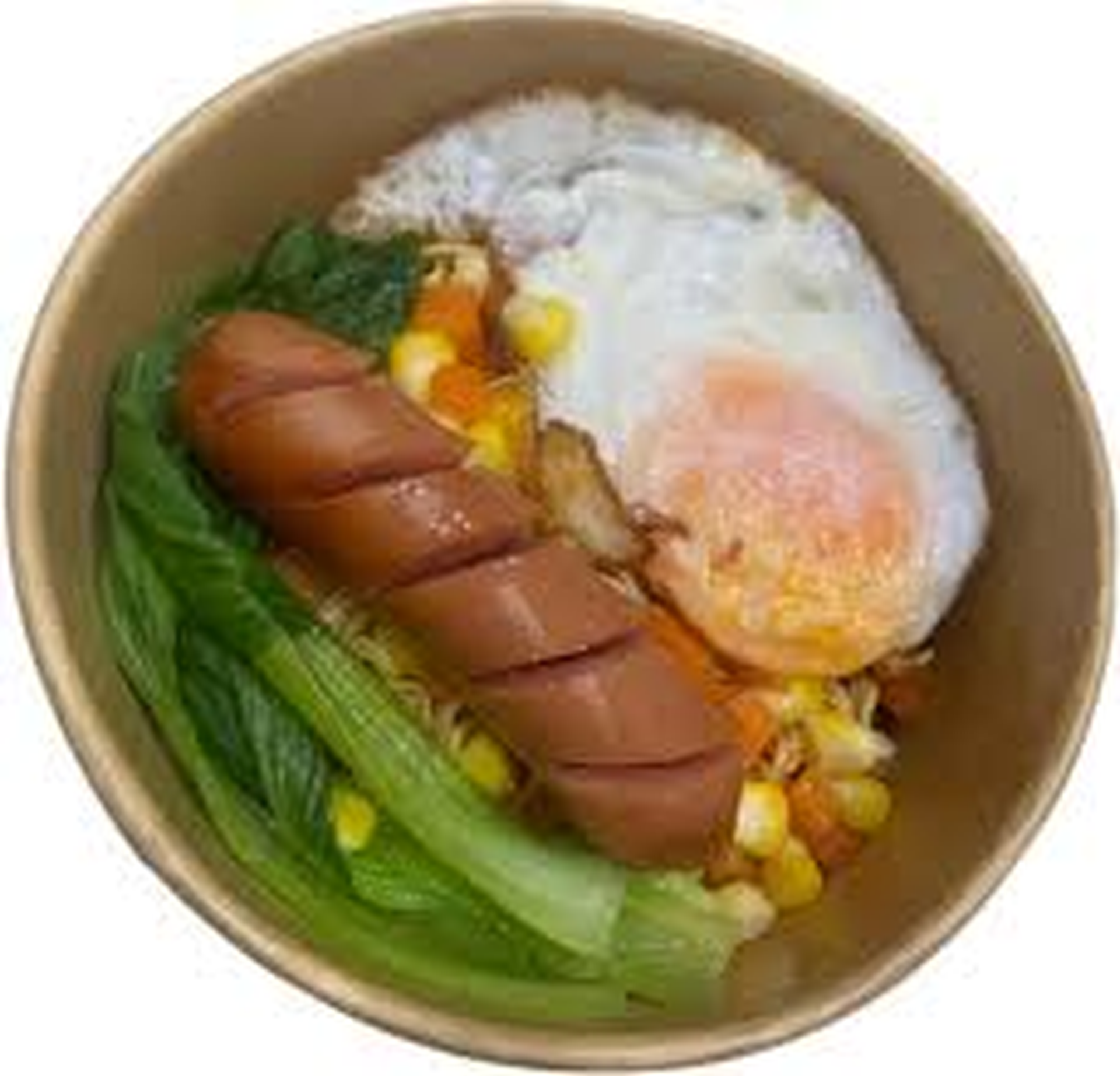 Hình ảnh Mì indomie trứng - xúc xích