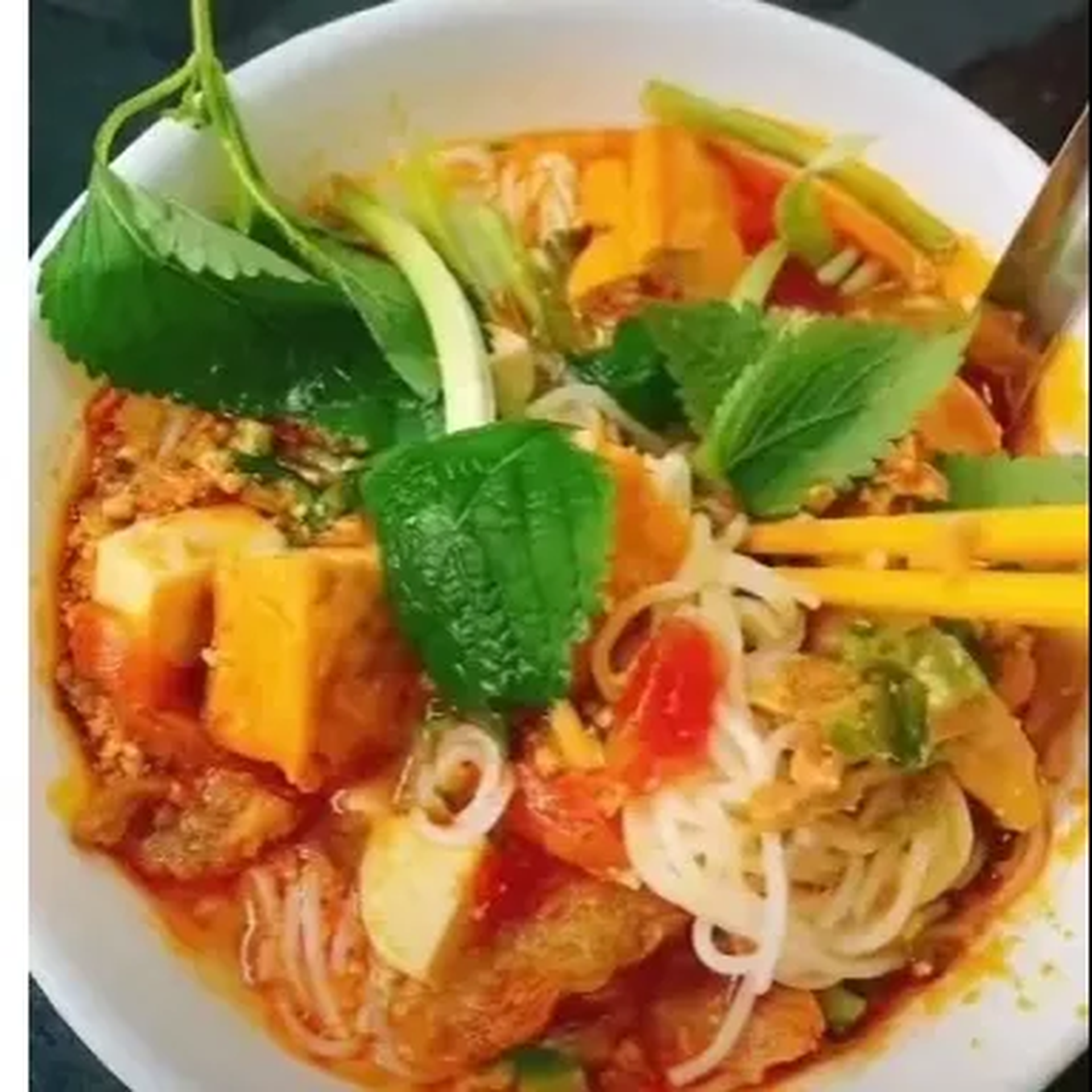 Hình ảnh Bún riêu chay