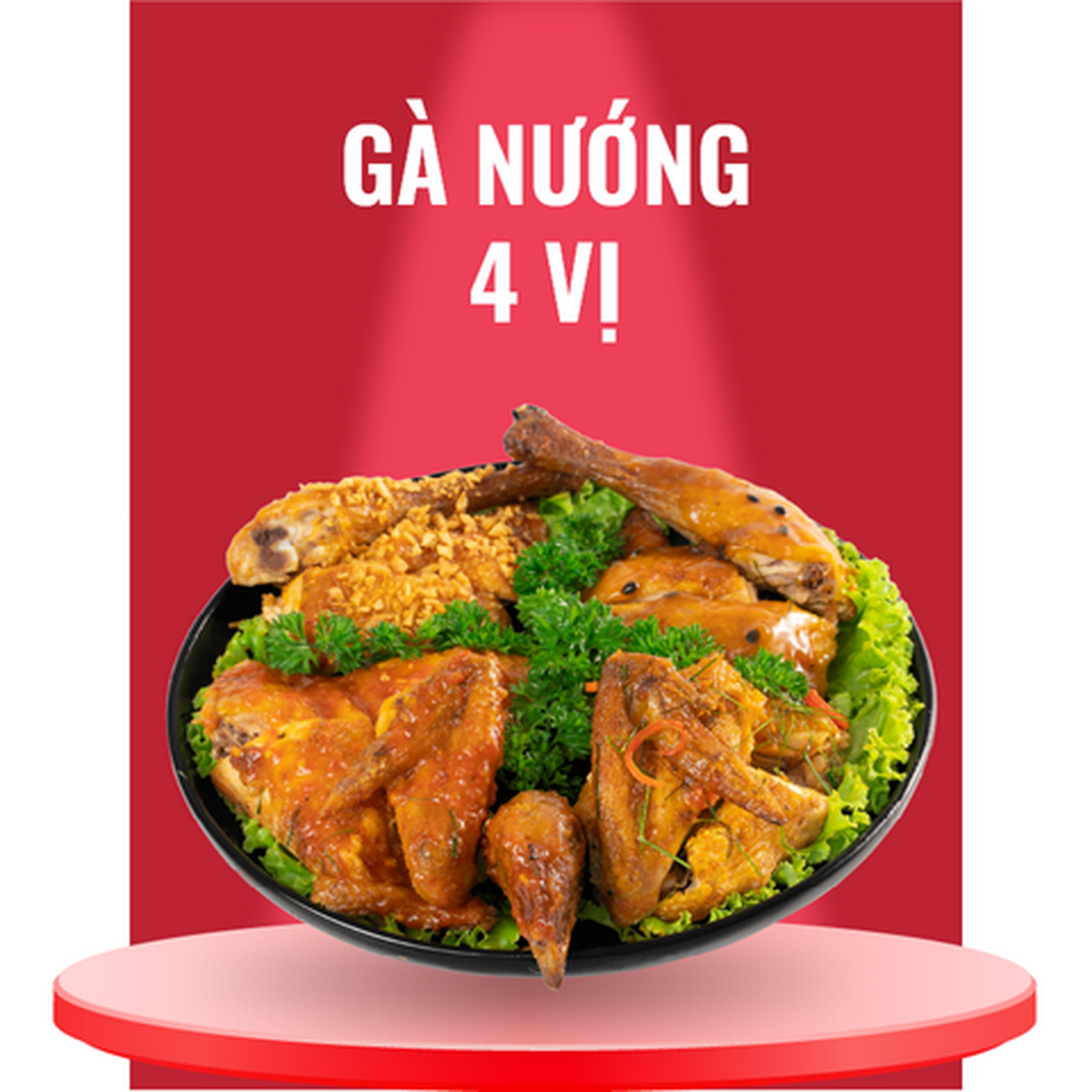 Hình ảnh Gà Nướng 4 Vị
