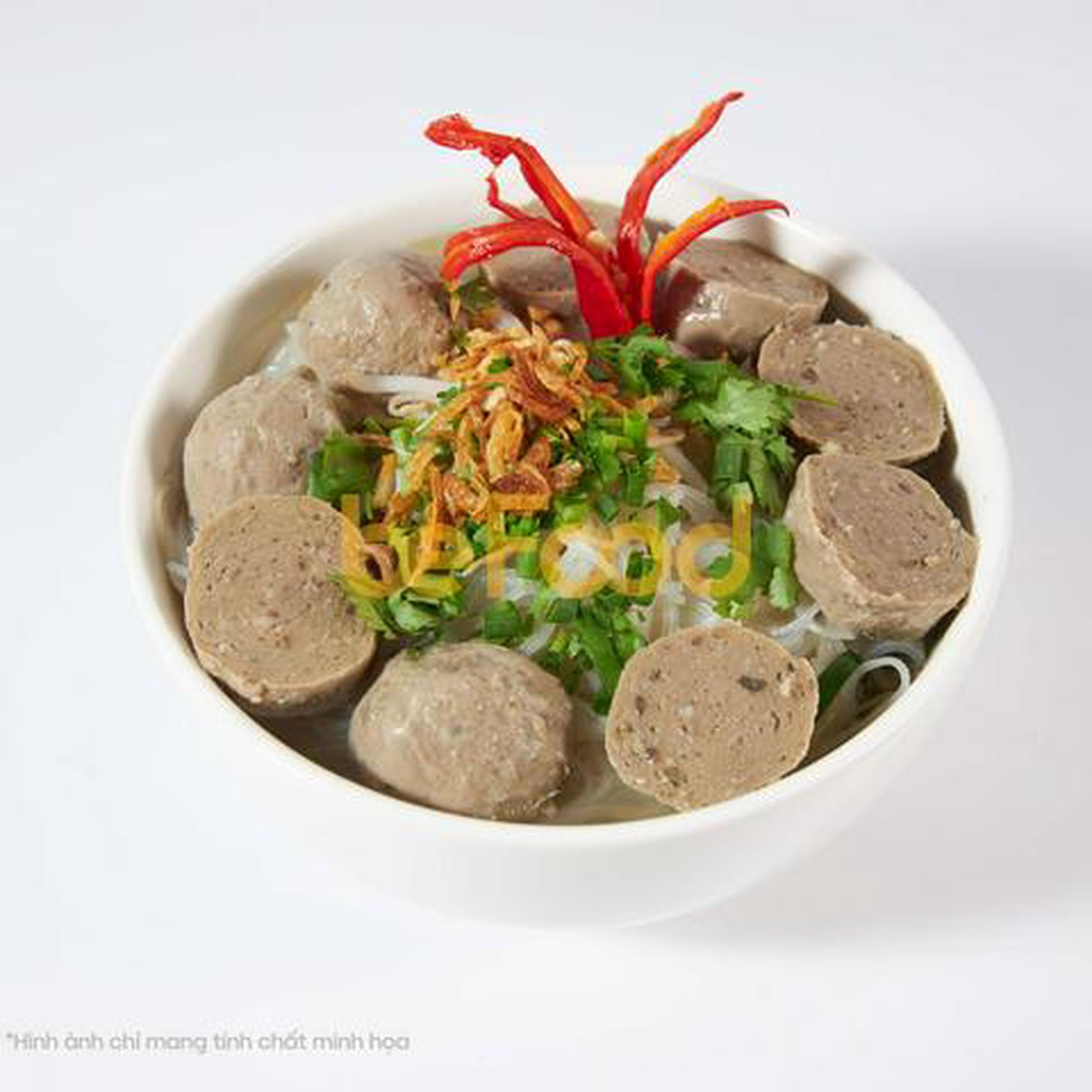 Hình ảnh Hủ tiếu mì bò viên - sườn sụn gân