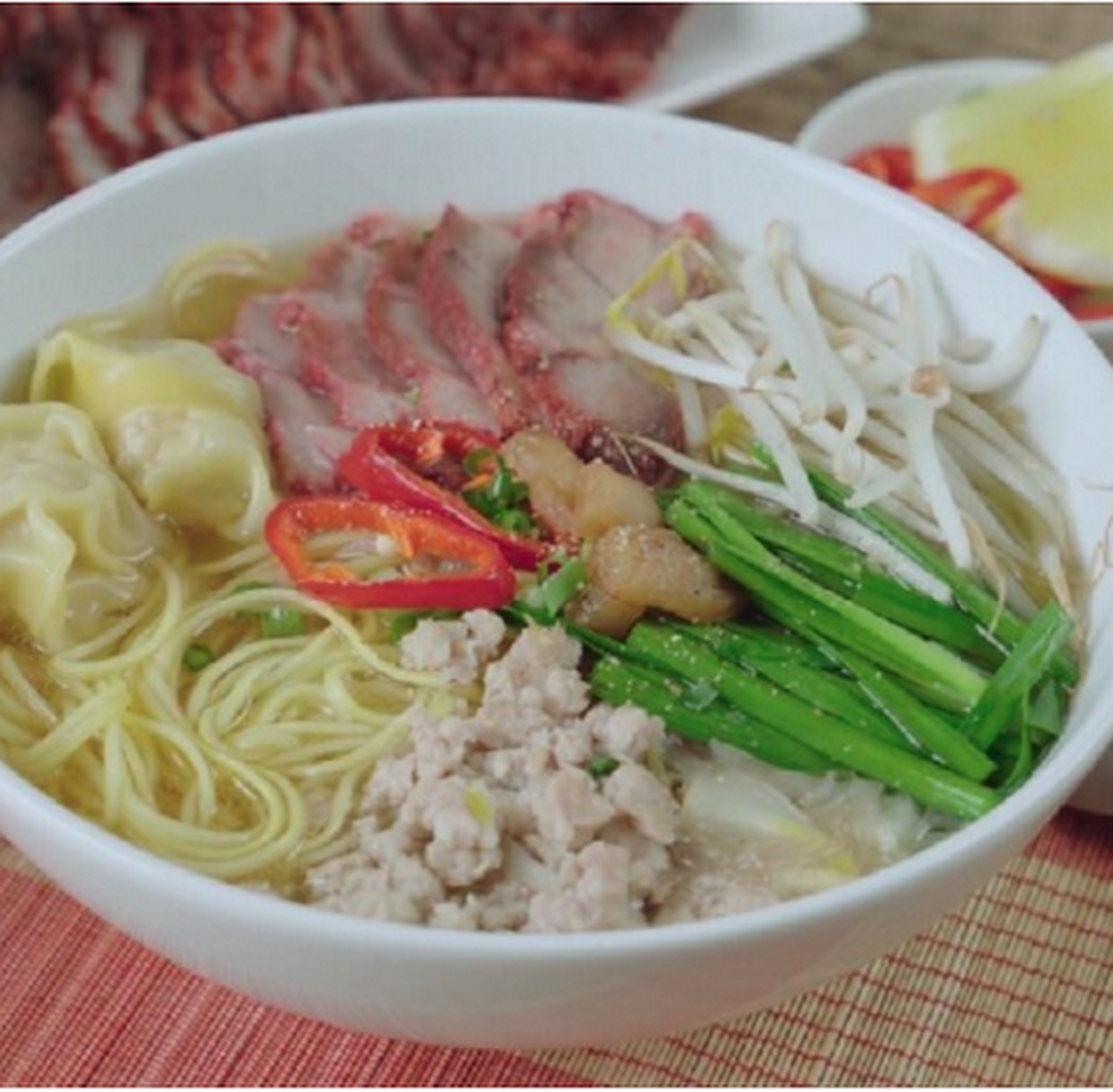 Hình ảnh Mì tươi nước - khô