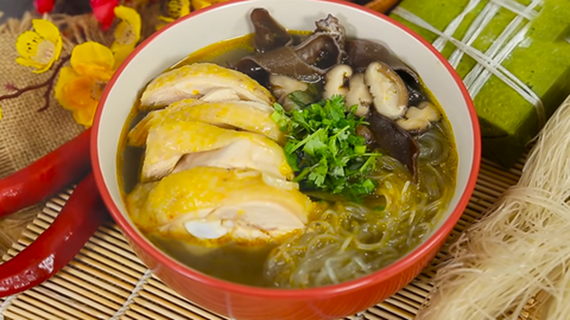 Hình ảnh Miến gà chặt