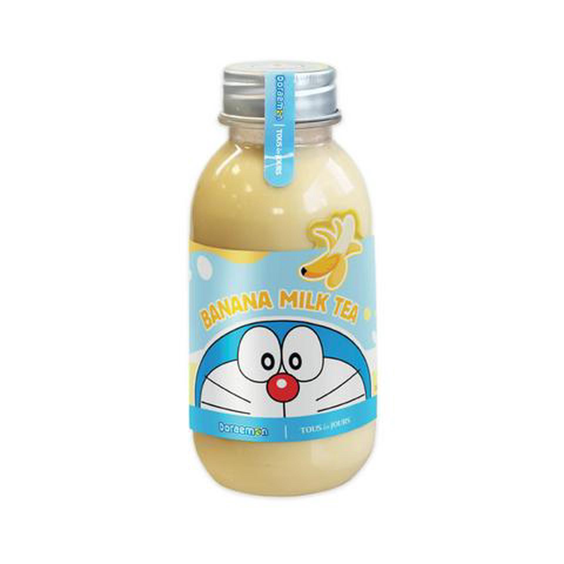 Hình ảnh Doraemon banana milk tea - 300ml