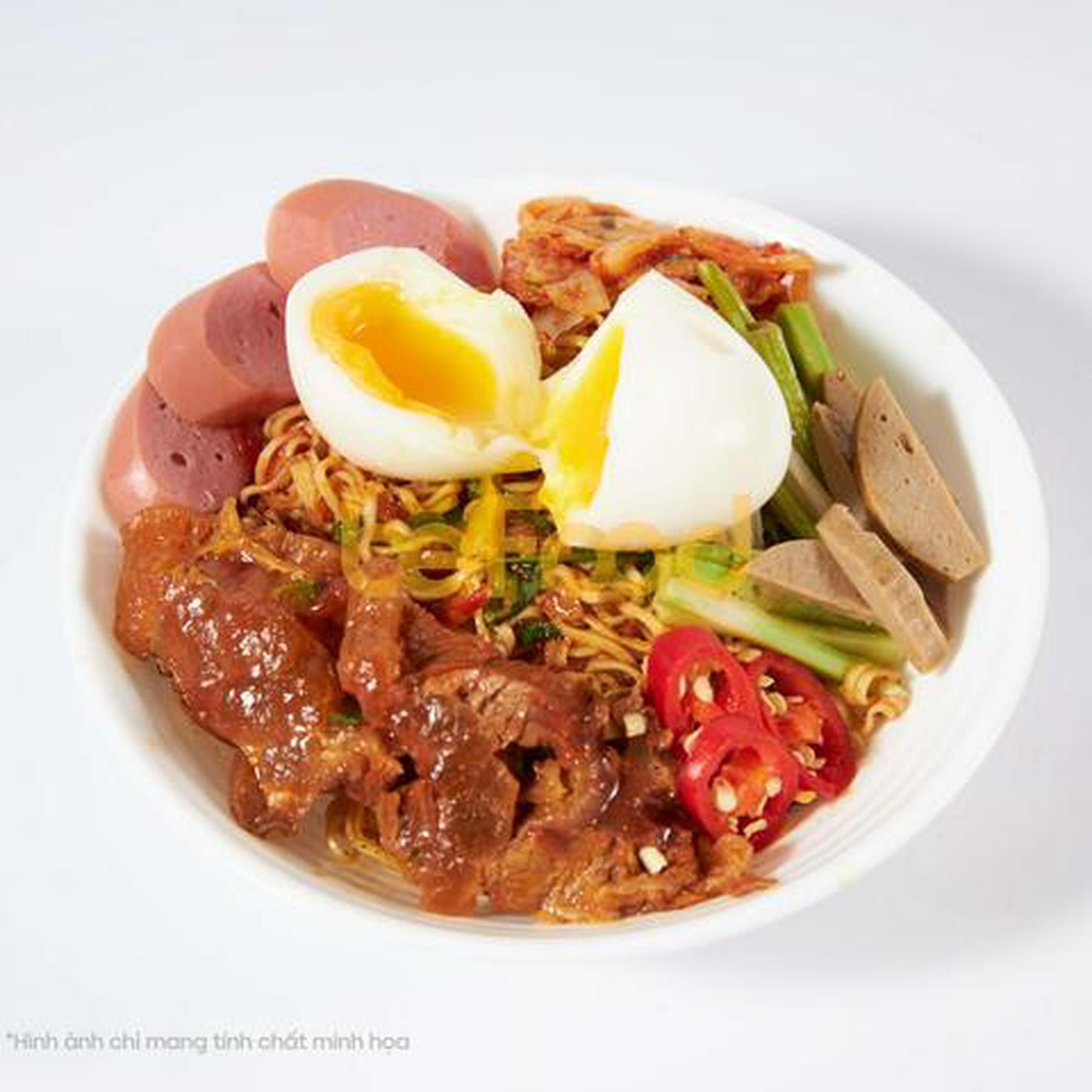 Hình ảnh Mì trộn bò