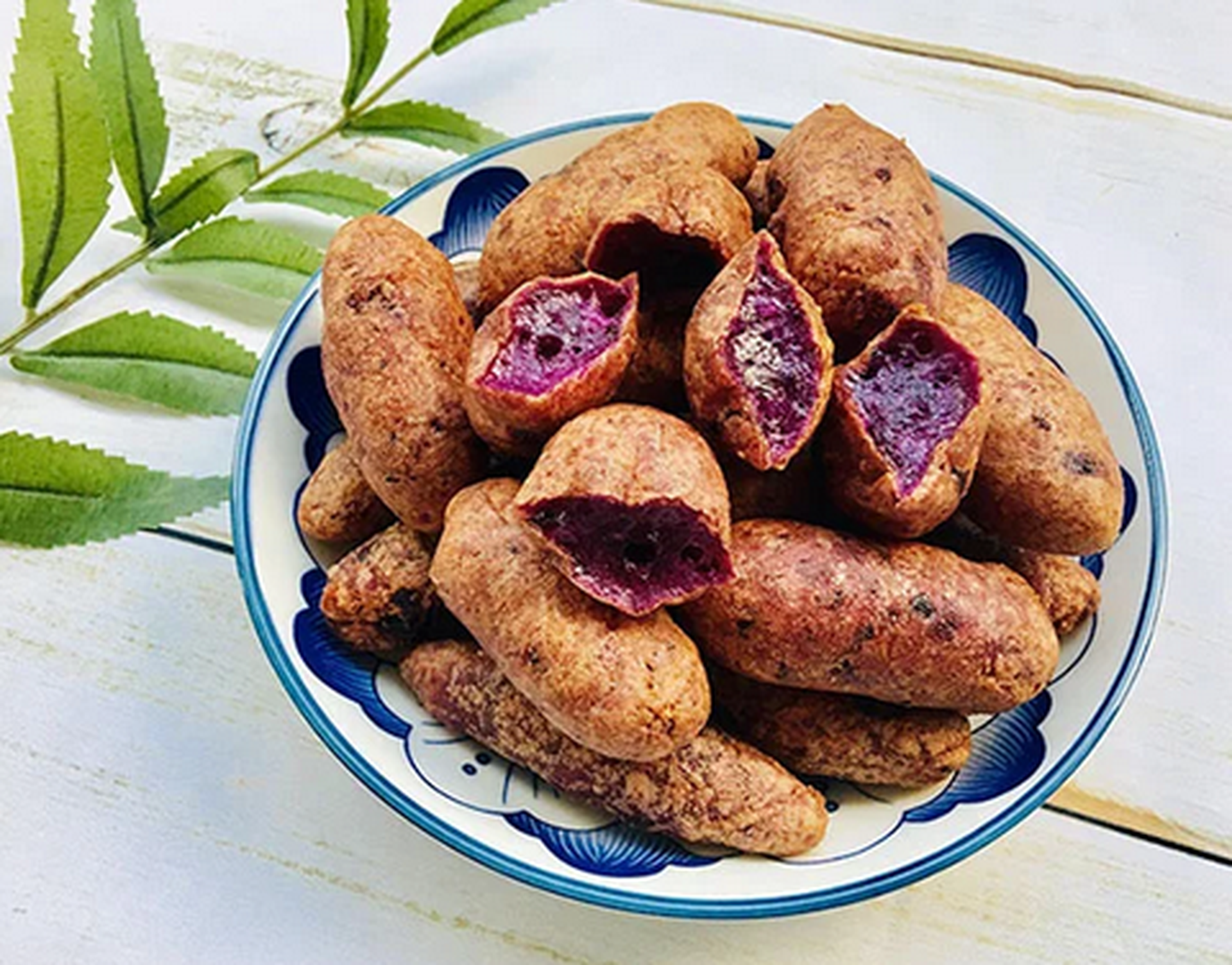 Hình ảnh Bánh khoai mỡ nhân sầu riêng