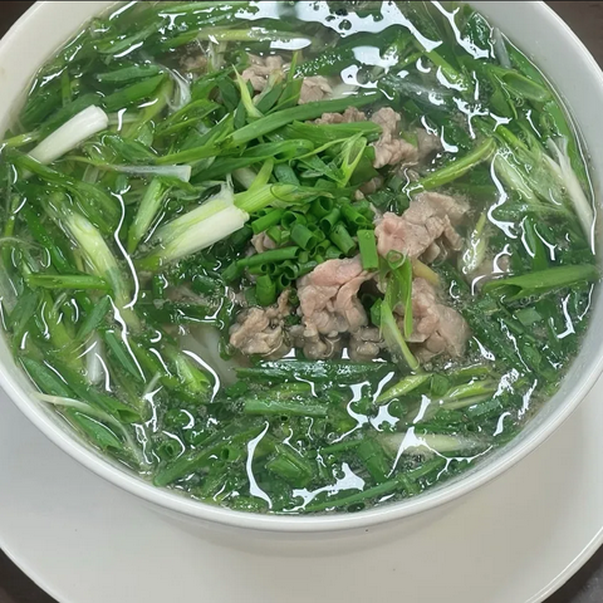 Hình ảnh Phở tái chín