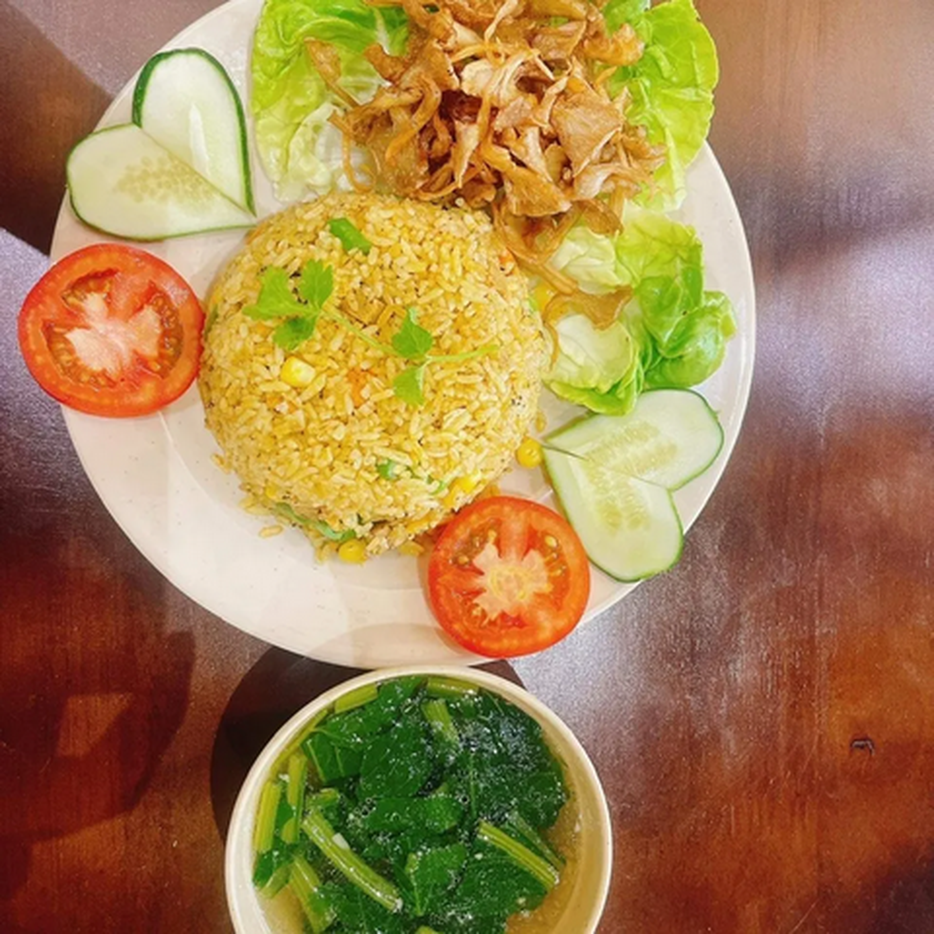 Hình ảnh Cơm chiên cá mặn chay