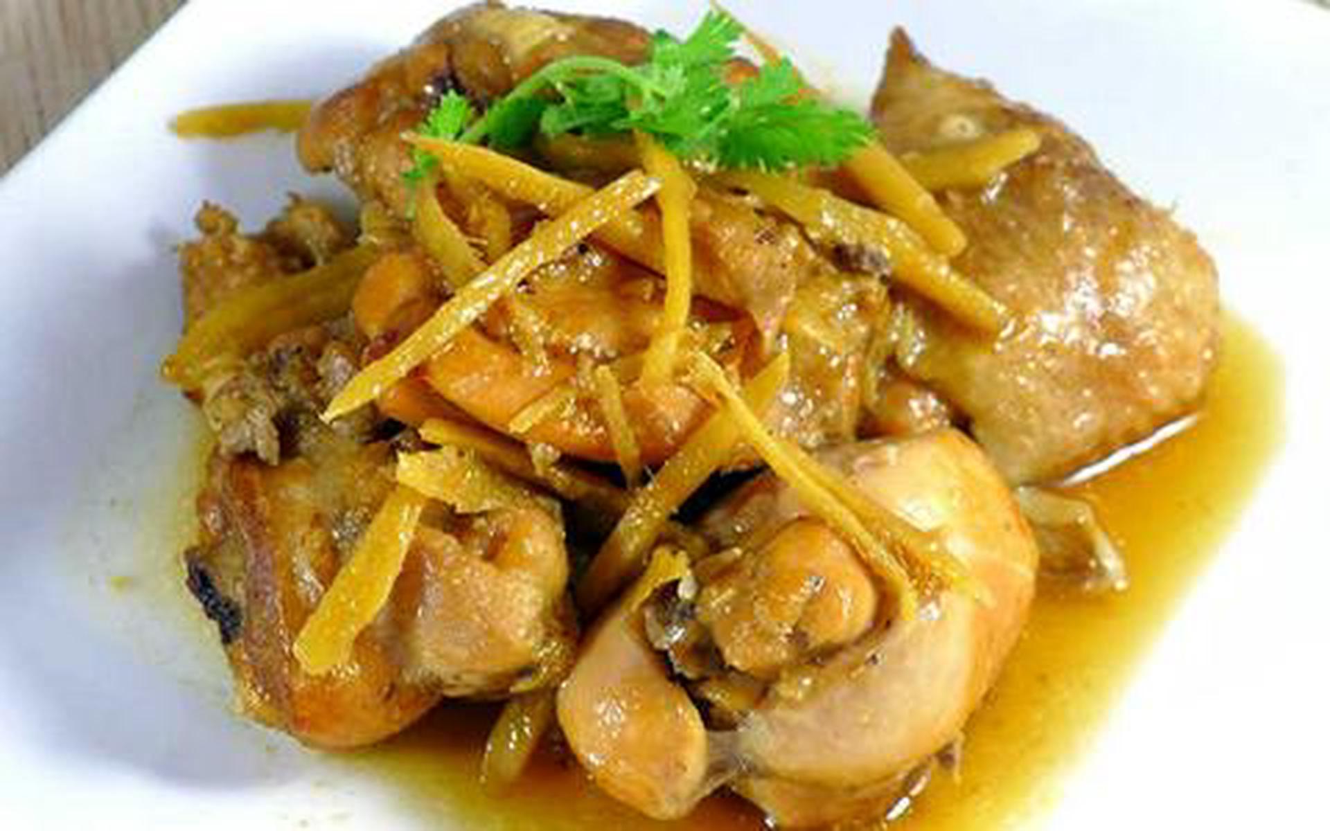 Hình ảnh Cơm - Gà kho gừng