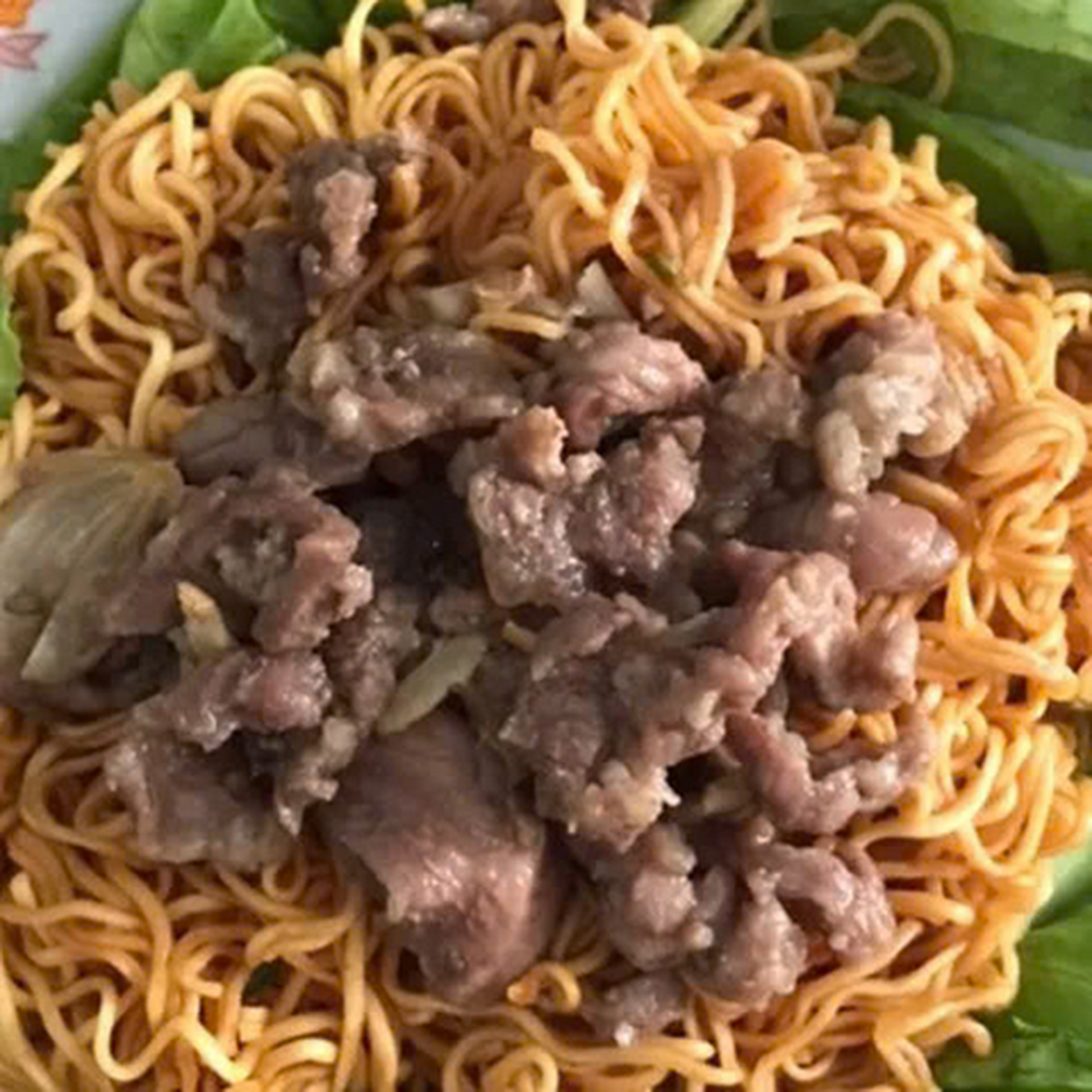 Hình ảnh Mì vị hương trộn bò