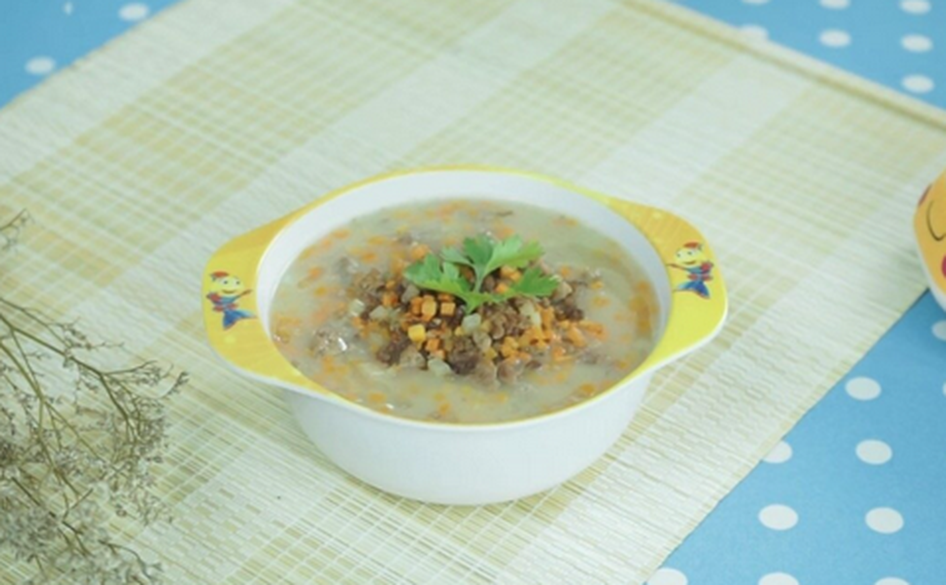 Hình ảnh Cháo thịt hầm khoai tây