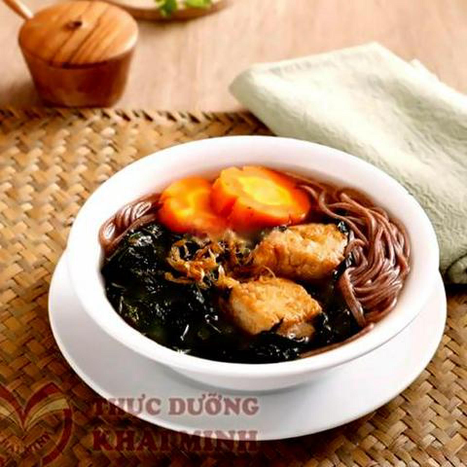 Hình ảnh Bún đậu tía tô