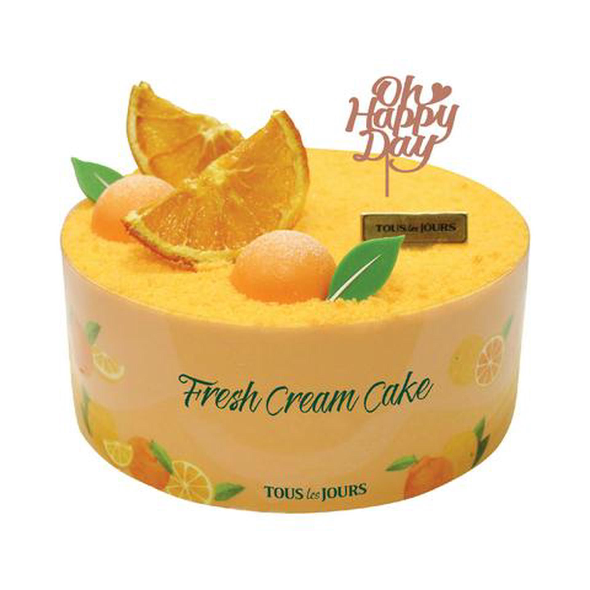 Hình ảnh Bánh kem Delighted orange fresh 2