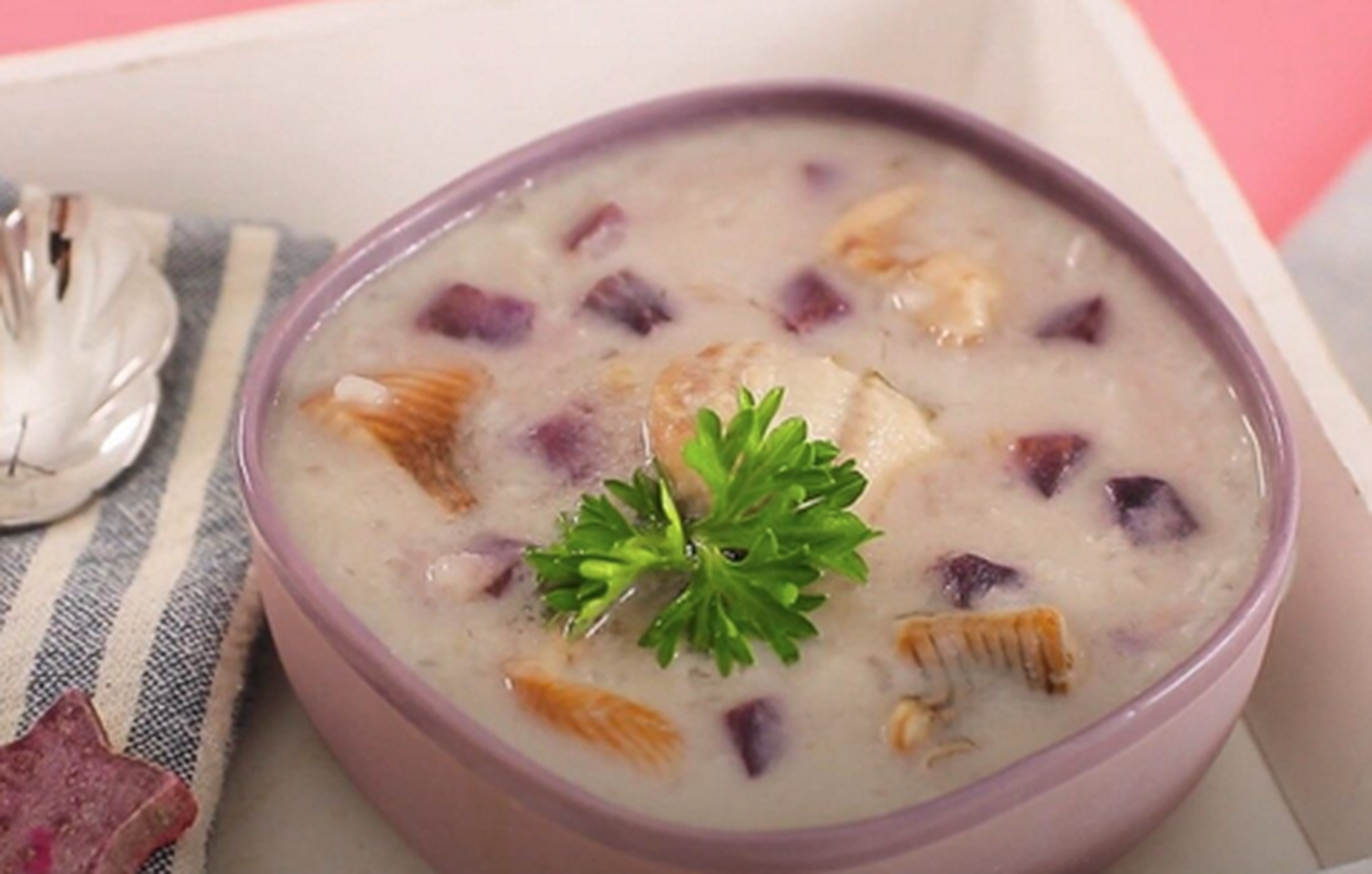Hình ảnh Cháo lươn hầm khoai môn