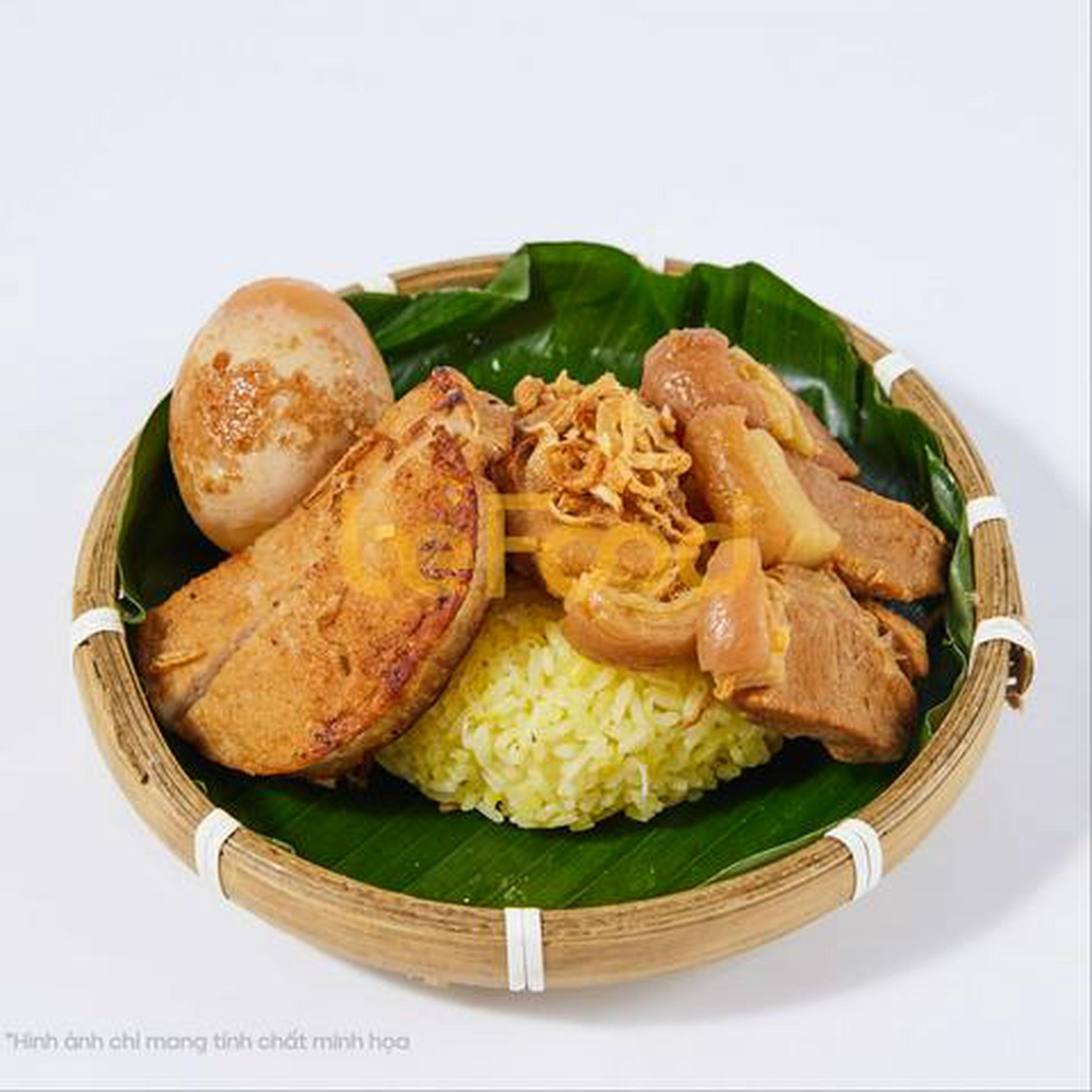 Hình ảnh Xôi Xéo Thịt Kho Trứng