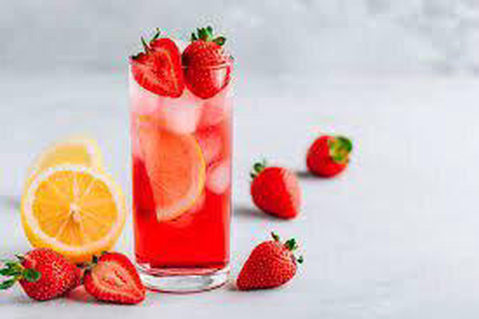 Hình ảnh Trà chanh dâu tây giã tay