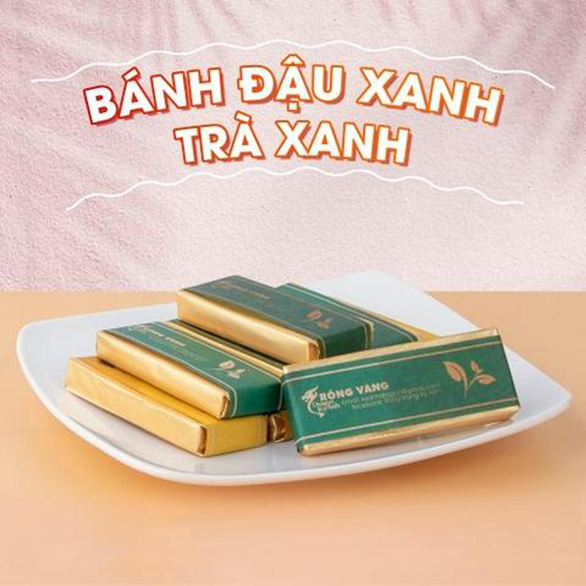 Hình ảnh Bánh đậu xanh trà xanh
