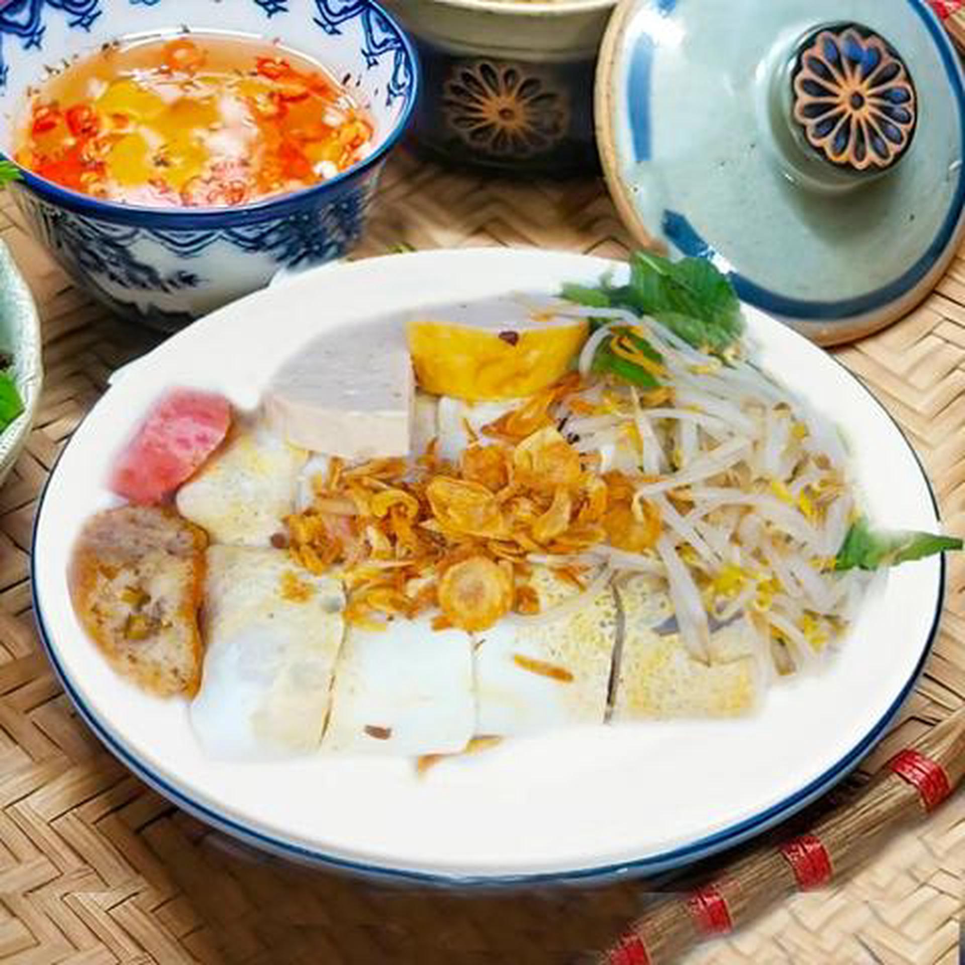 Hình ảnh Bánh cuốn trứng hải sản