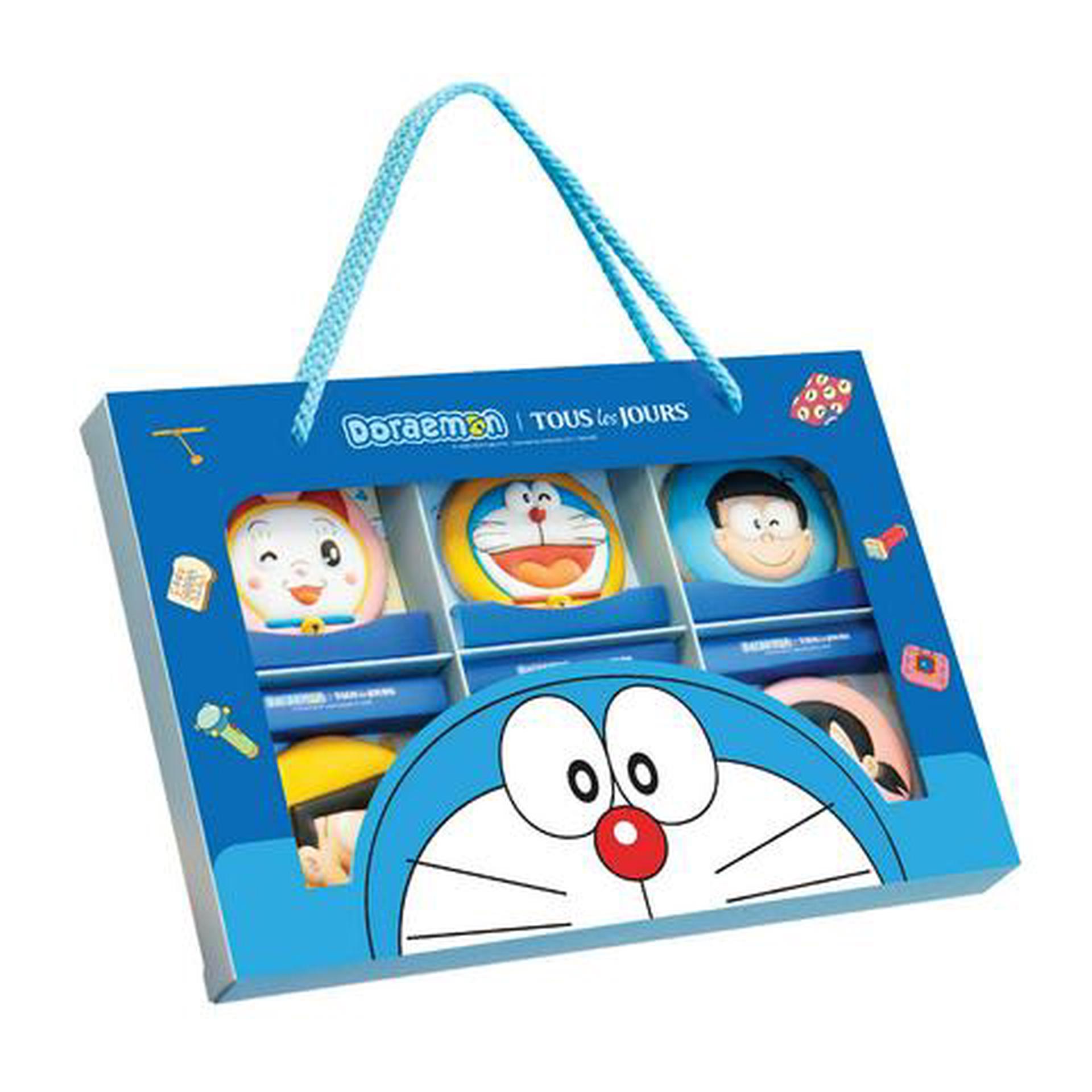 Hình ảnh Set cookie Doraemon 6ea