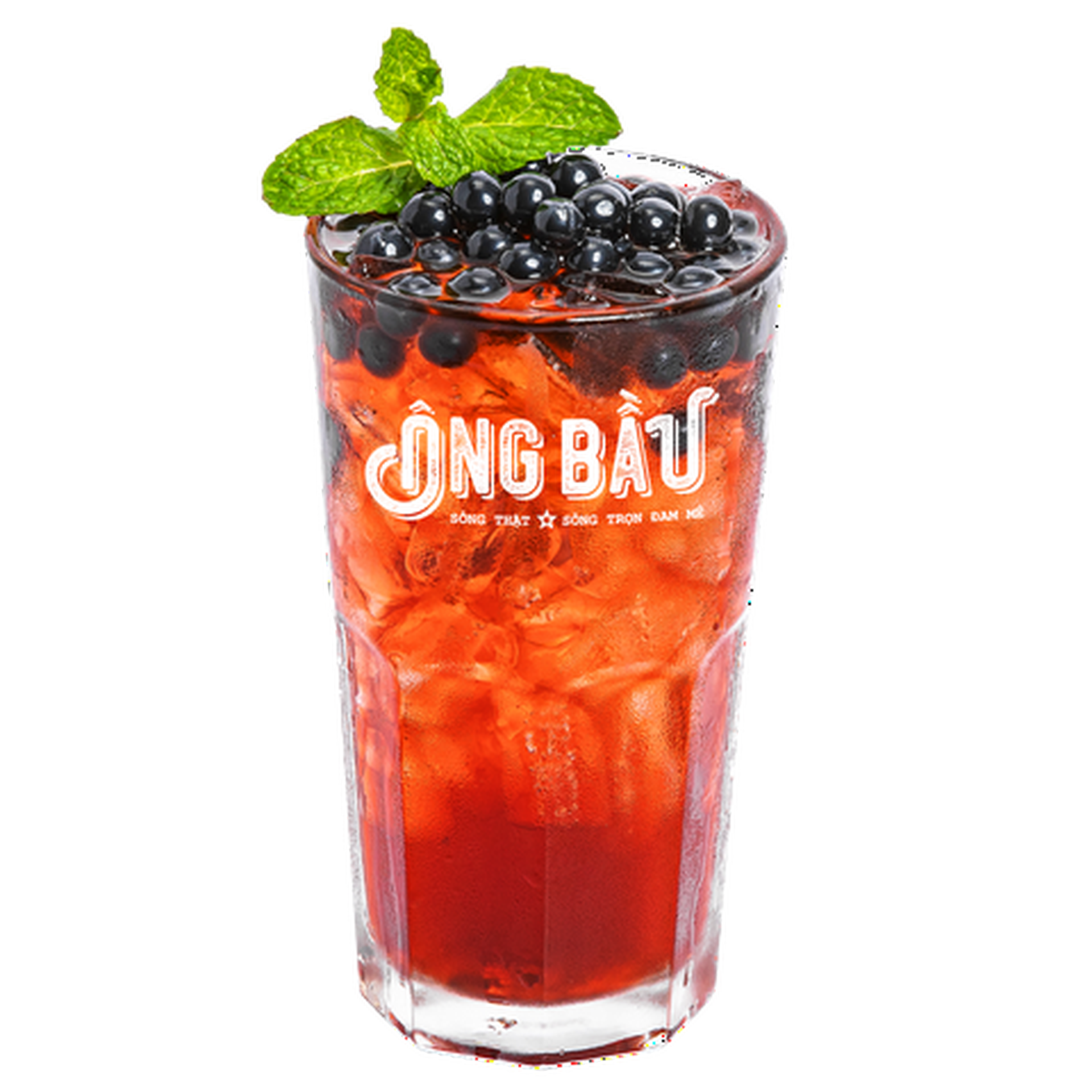 Hình ảnh Trà việt quất hạt boba