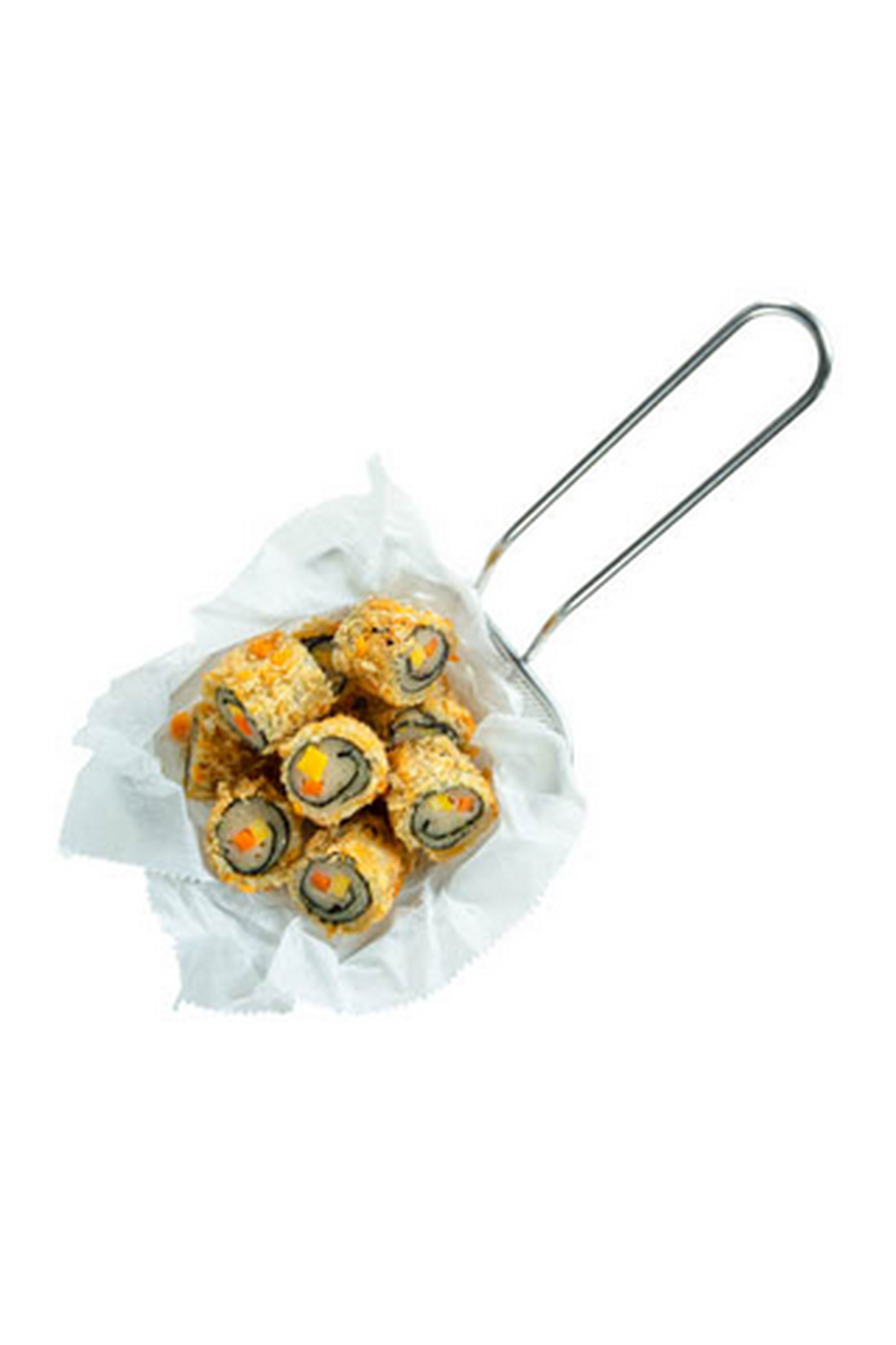 Hình ảnh Rong biển cuộn fillet cá chiên.