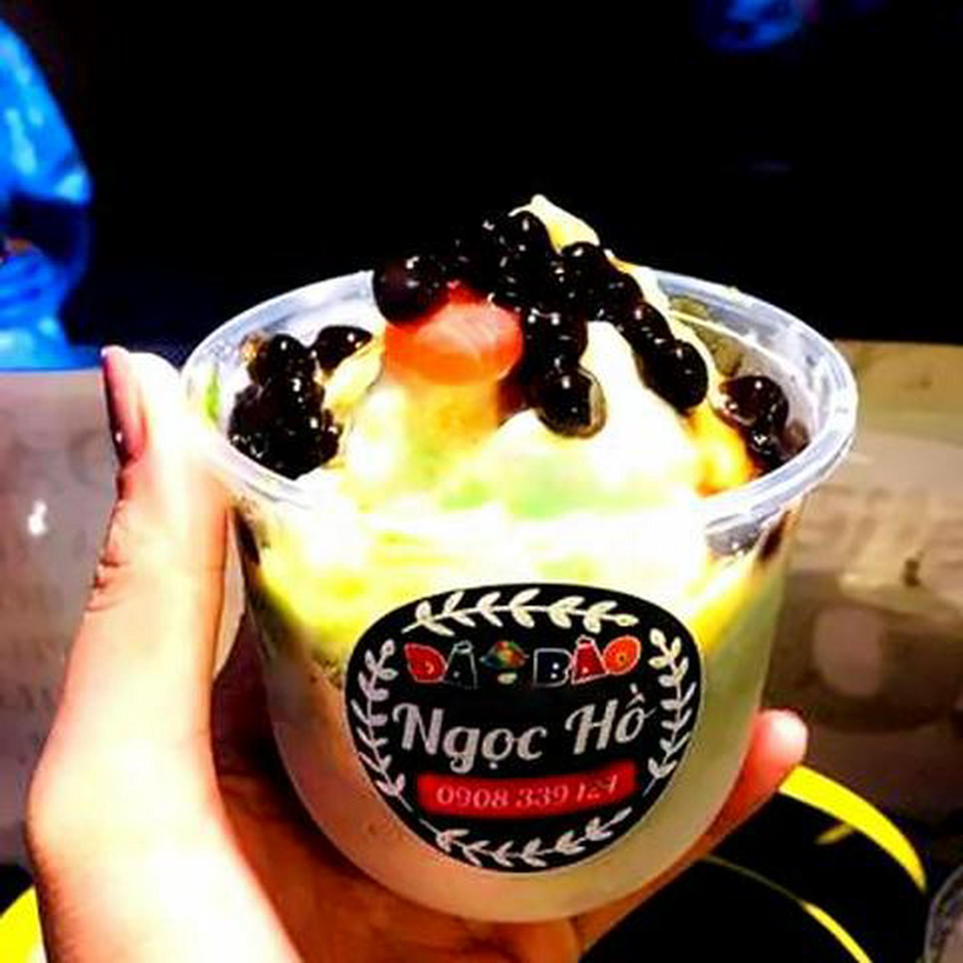 Hình ảnh Đá bào matcha
