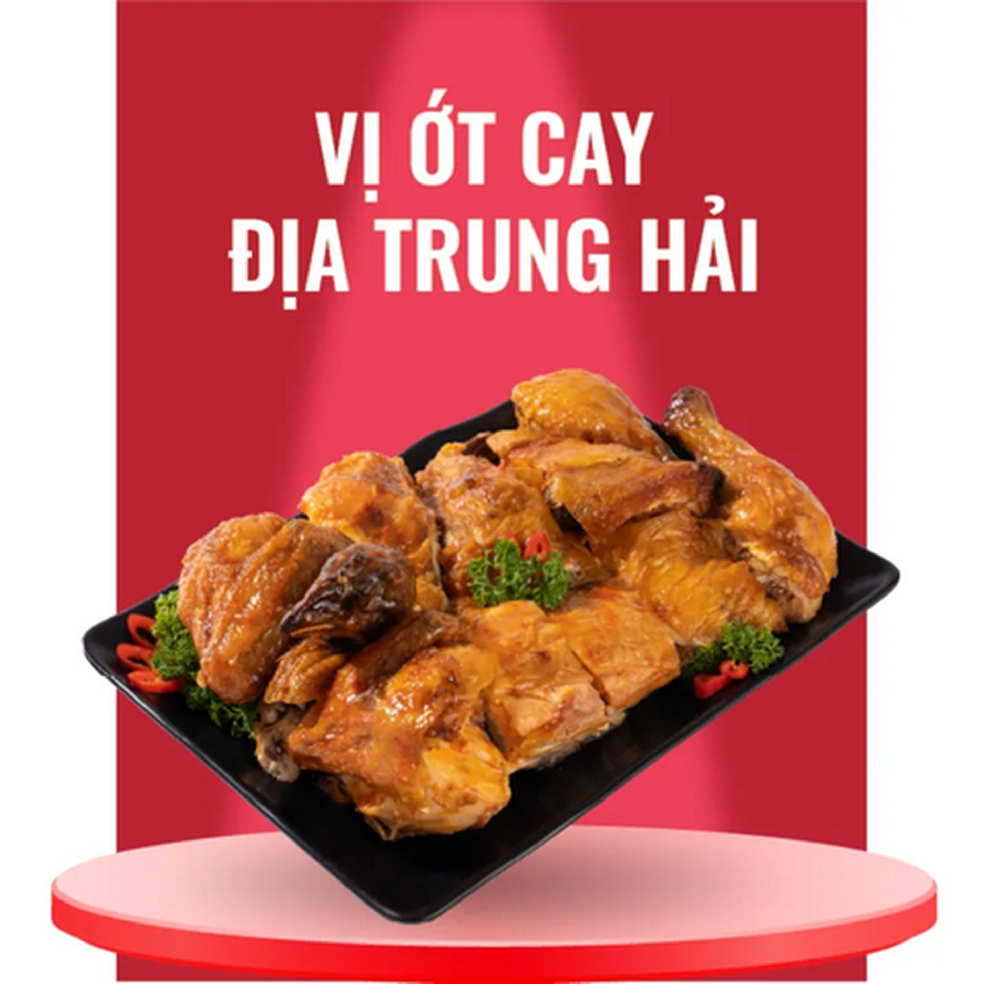 Hình ảnh Gà Nướng Ớt Cay Địa Trung Hải - Nguyên con