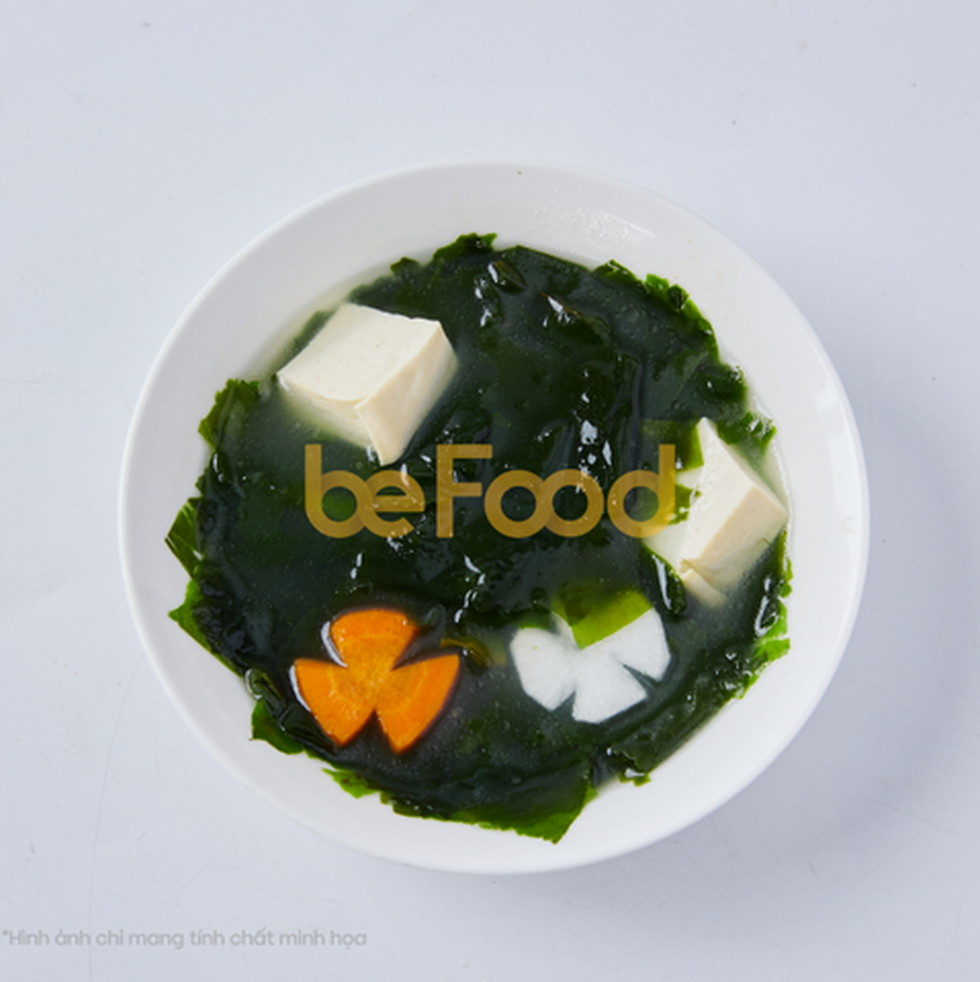 Hình ảnh Canh rong biển chay
