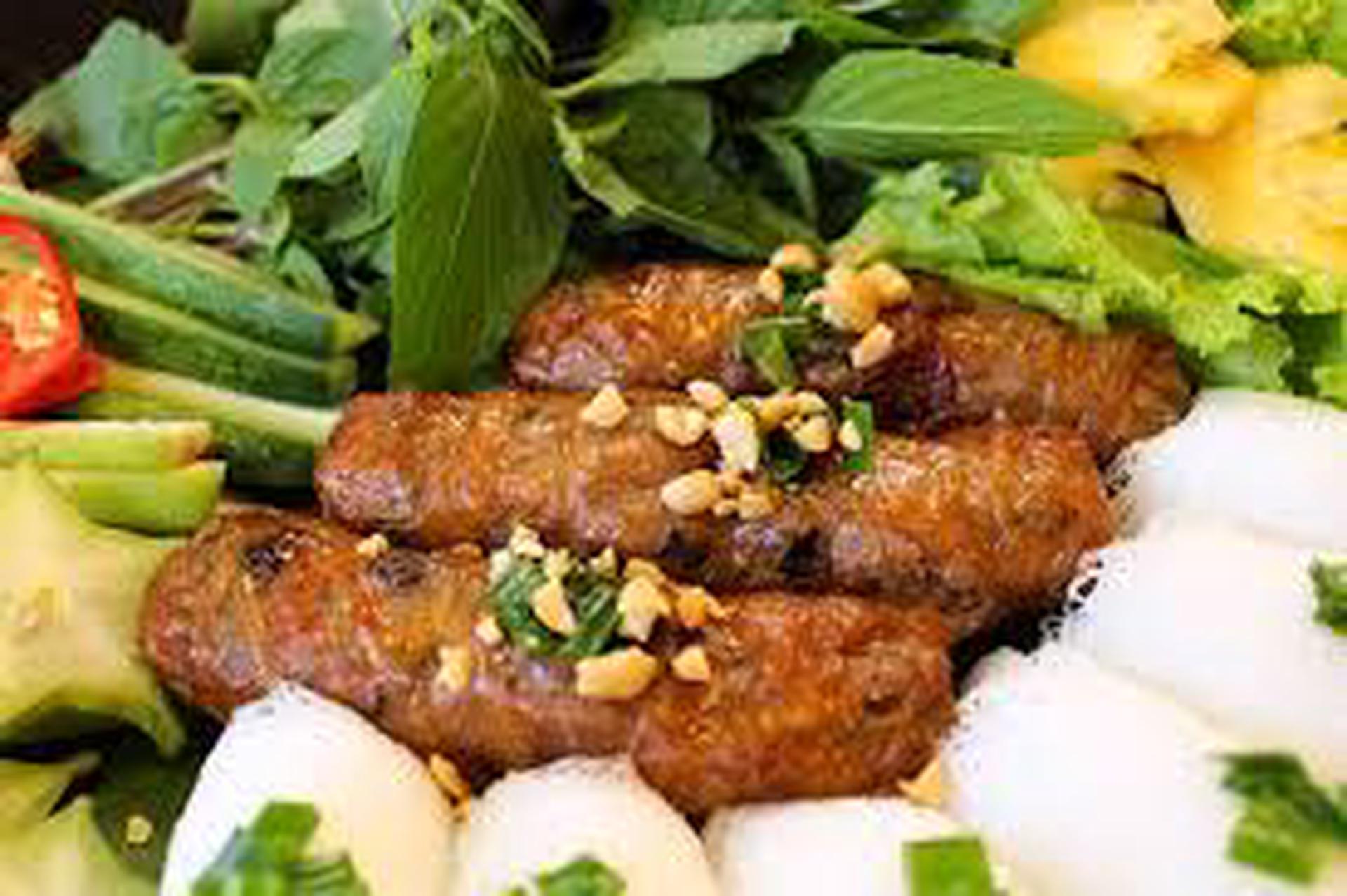 Hình ảnh Bún bò mỡ chài