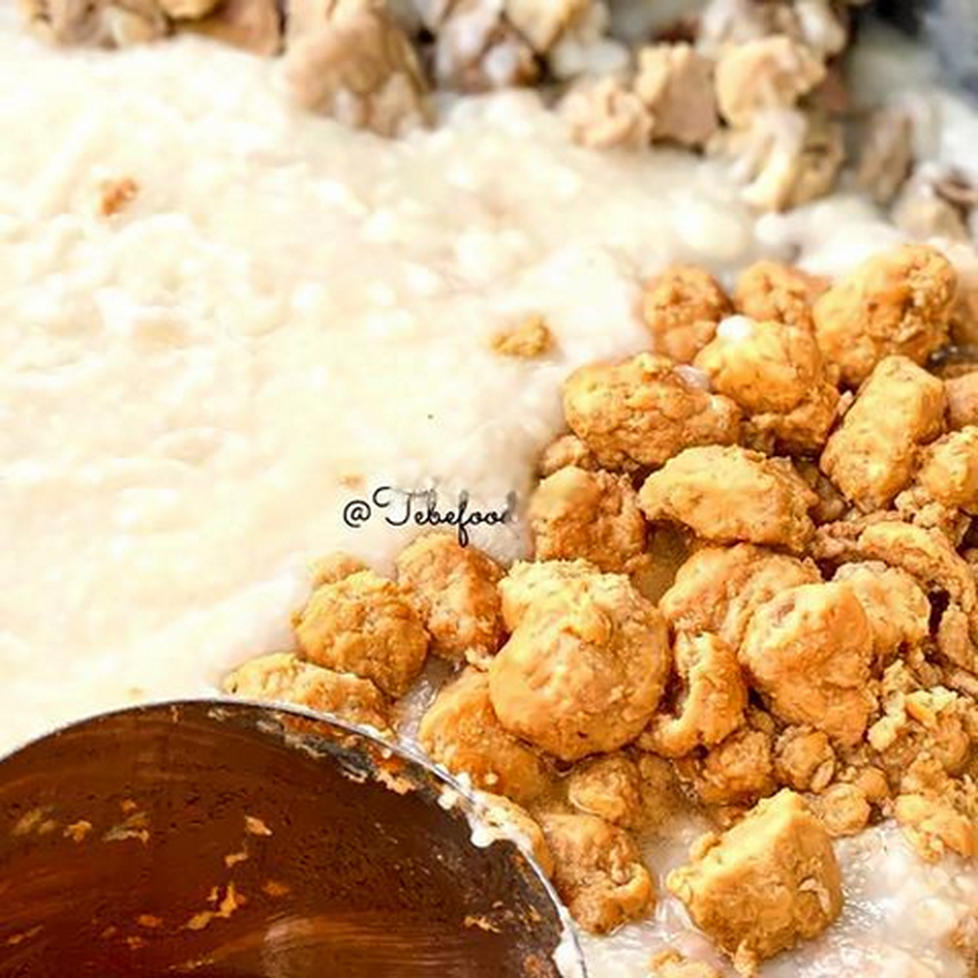 Hình ảnh Cháo sườn lớn bắc thảo phô mai - Olong chanh