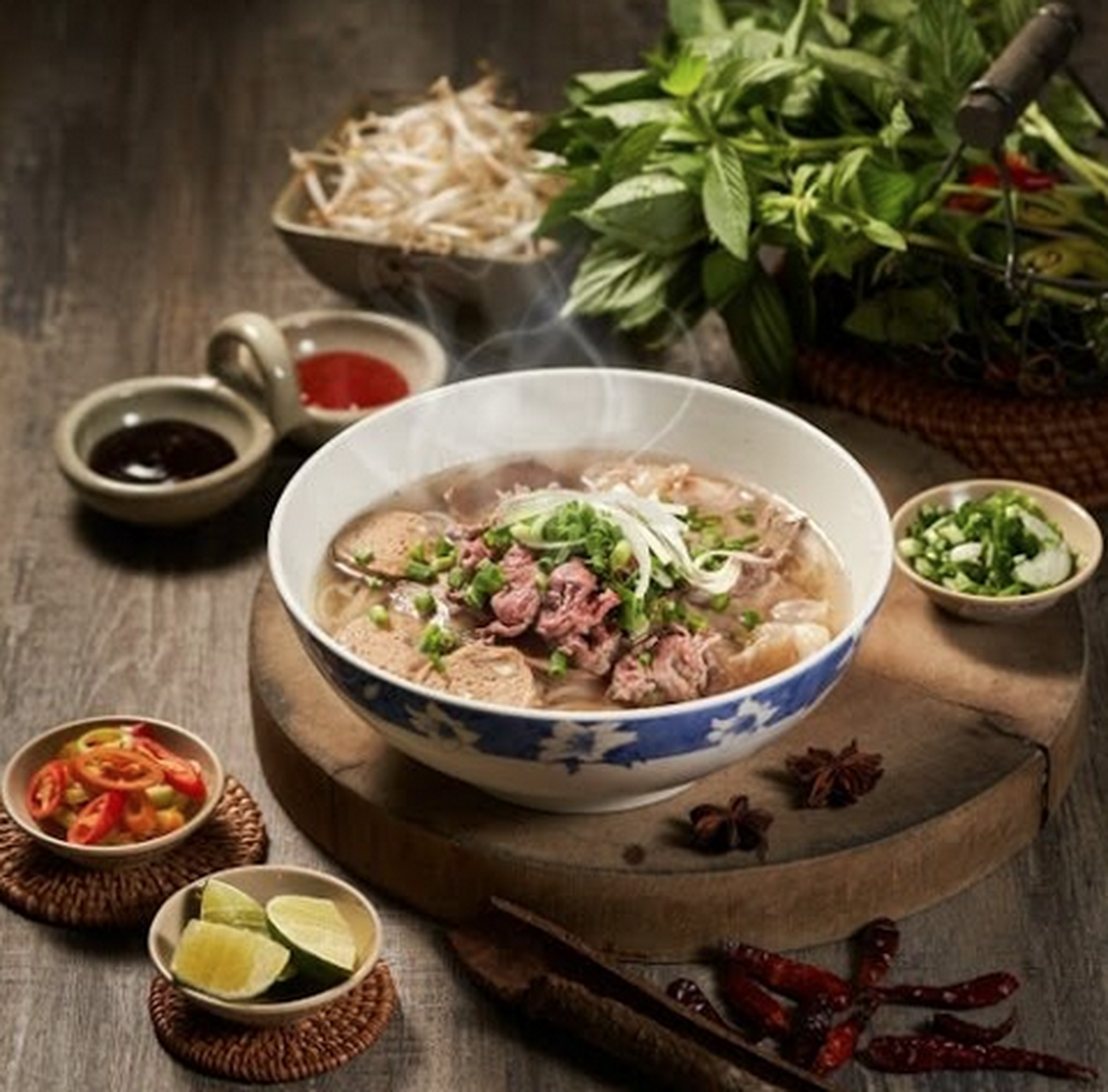 Hình ảnh Phở tiếu tái gân viên